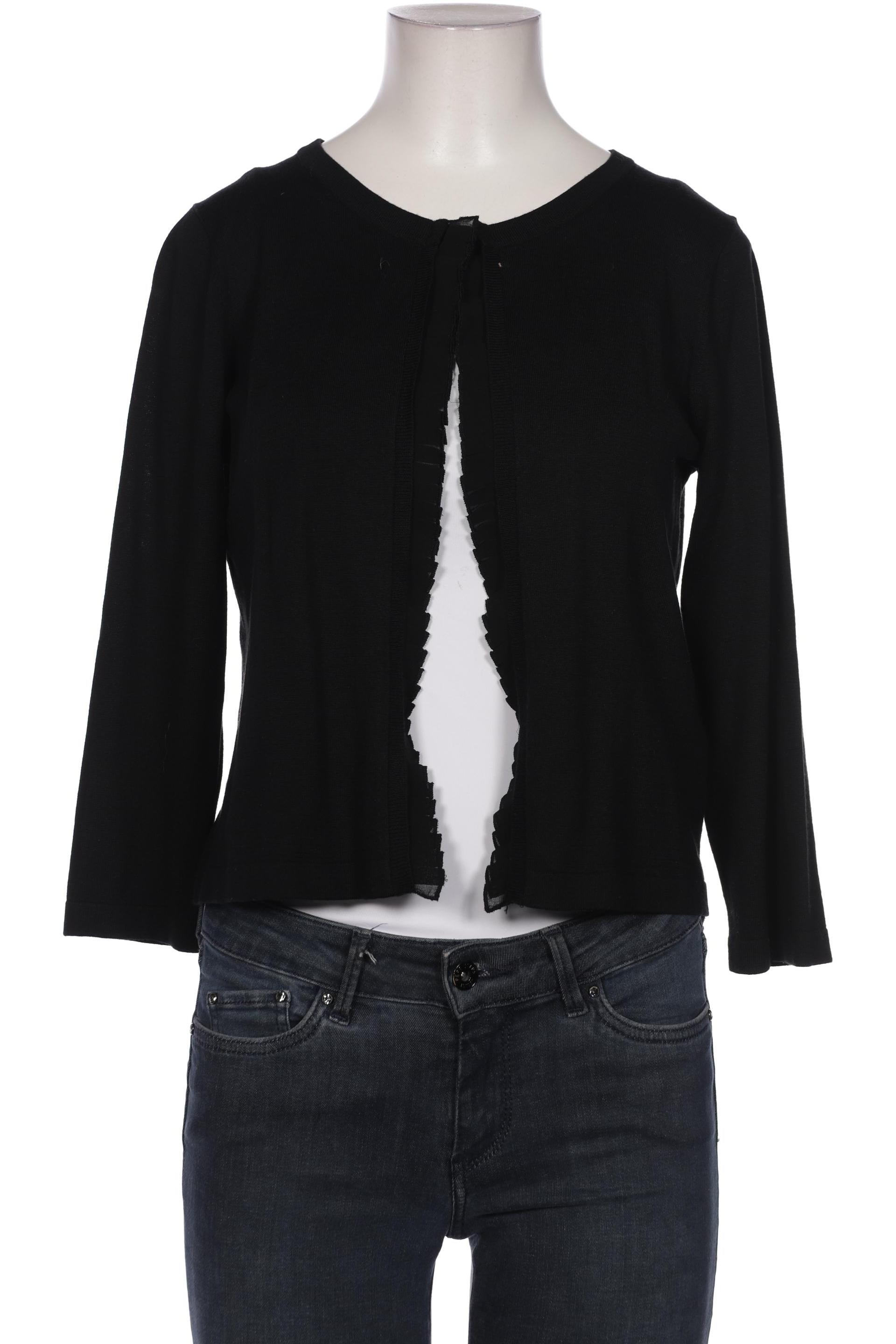 

s.Oliver Selection Damen Strickjacke, schwarz, Gr. 34