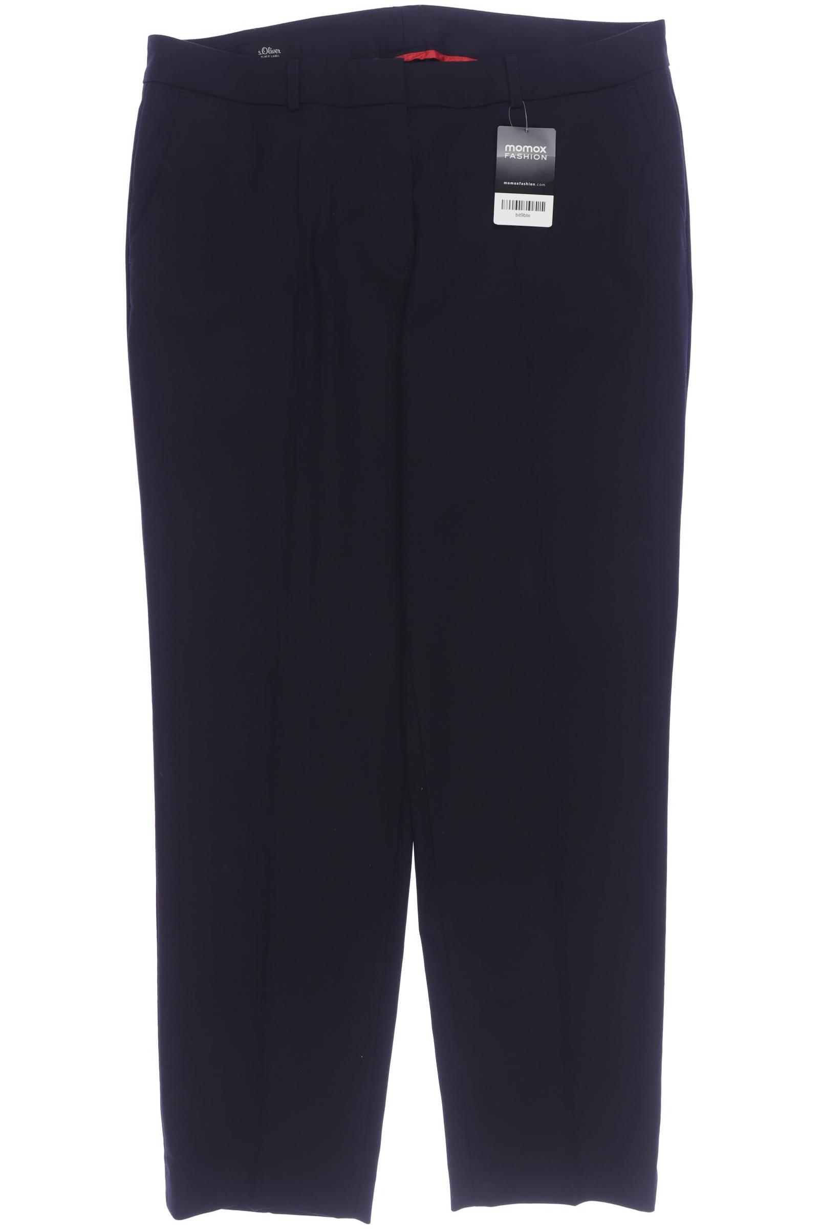 

s.Oliver Selection Damen Stoffhose, marineblau, Gr. 42