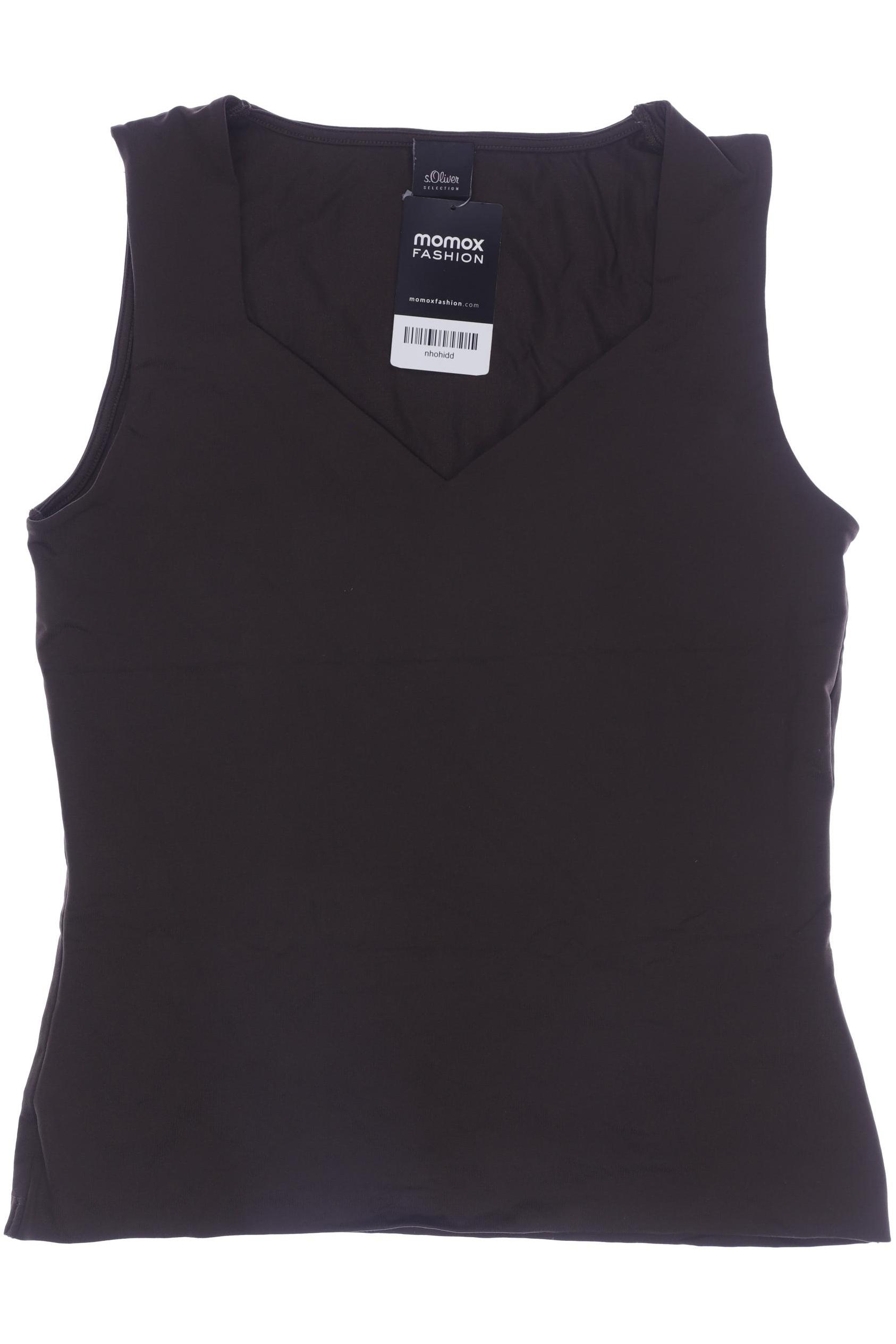 

s.Oliver Selection Damen Top, braun, Gr. 38