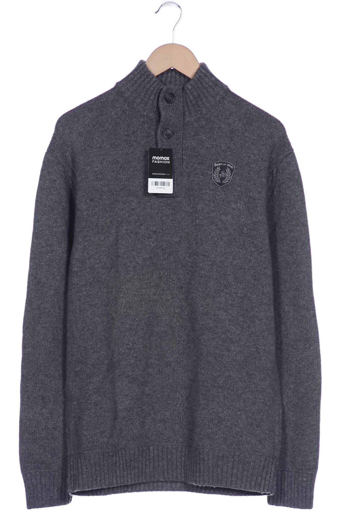 

s.Oliver Selection Herren Pullover, grau, Gr. 52