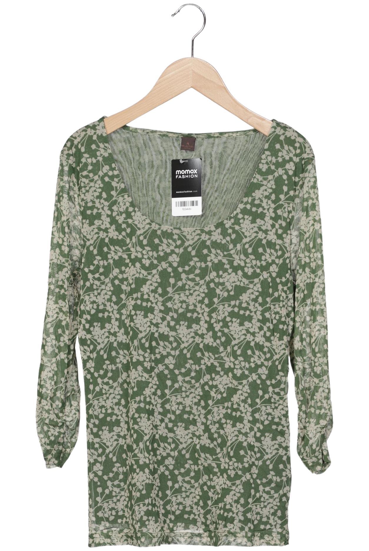 

s.Oliver Selection Damen Bluse, grün, Gr. 40