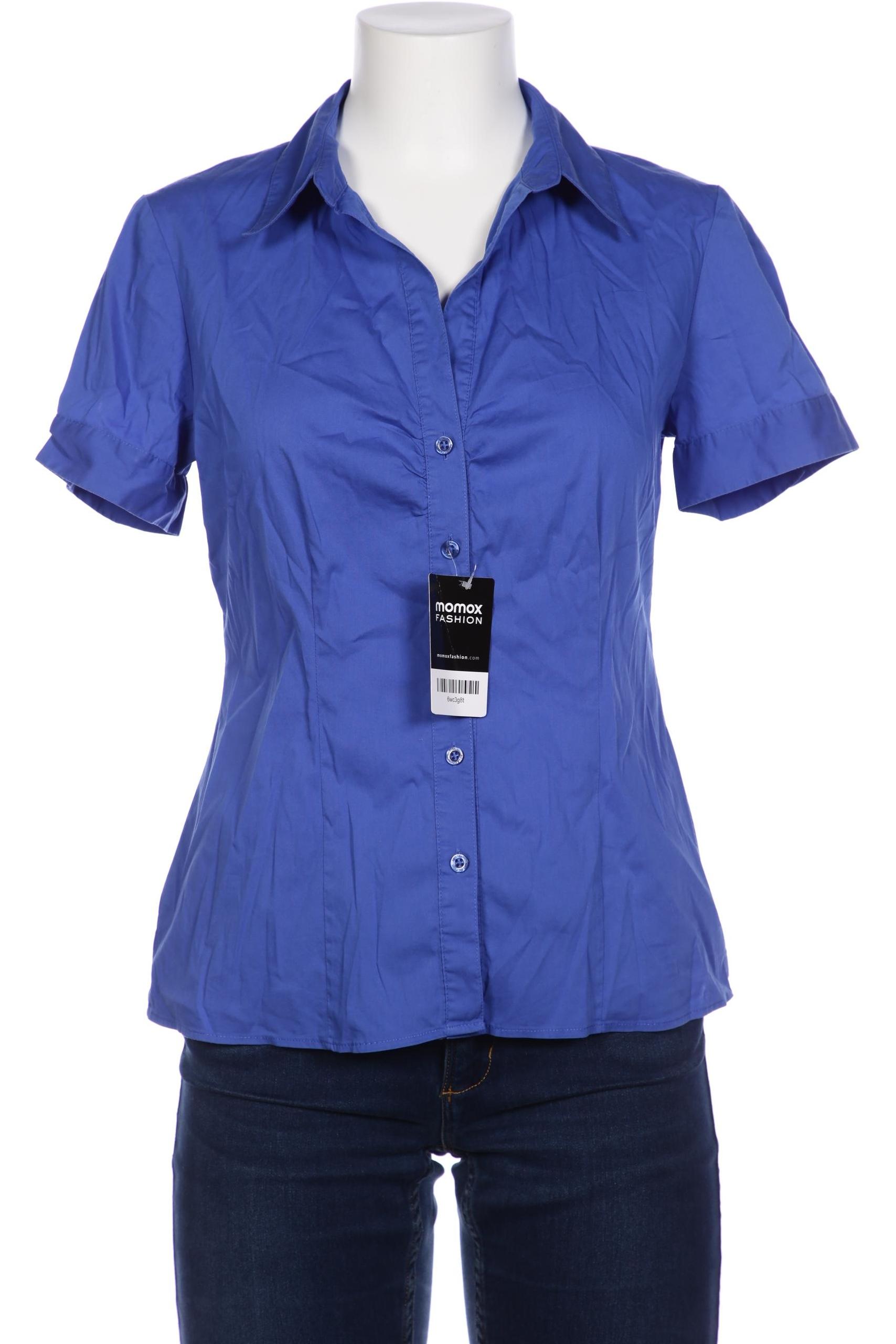 

s.Oliver Selection Damen Bluse, blau, Gr. 40