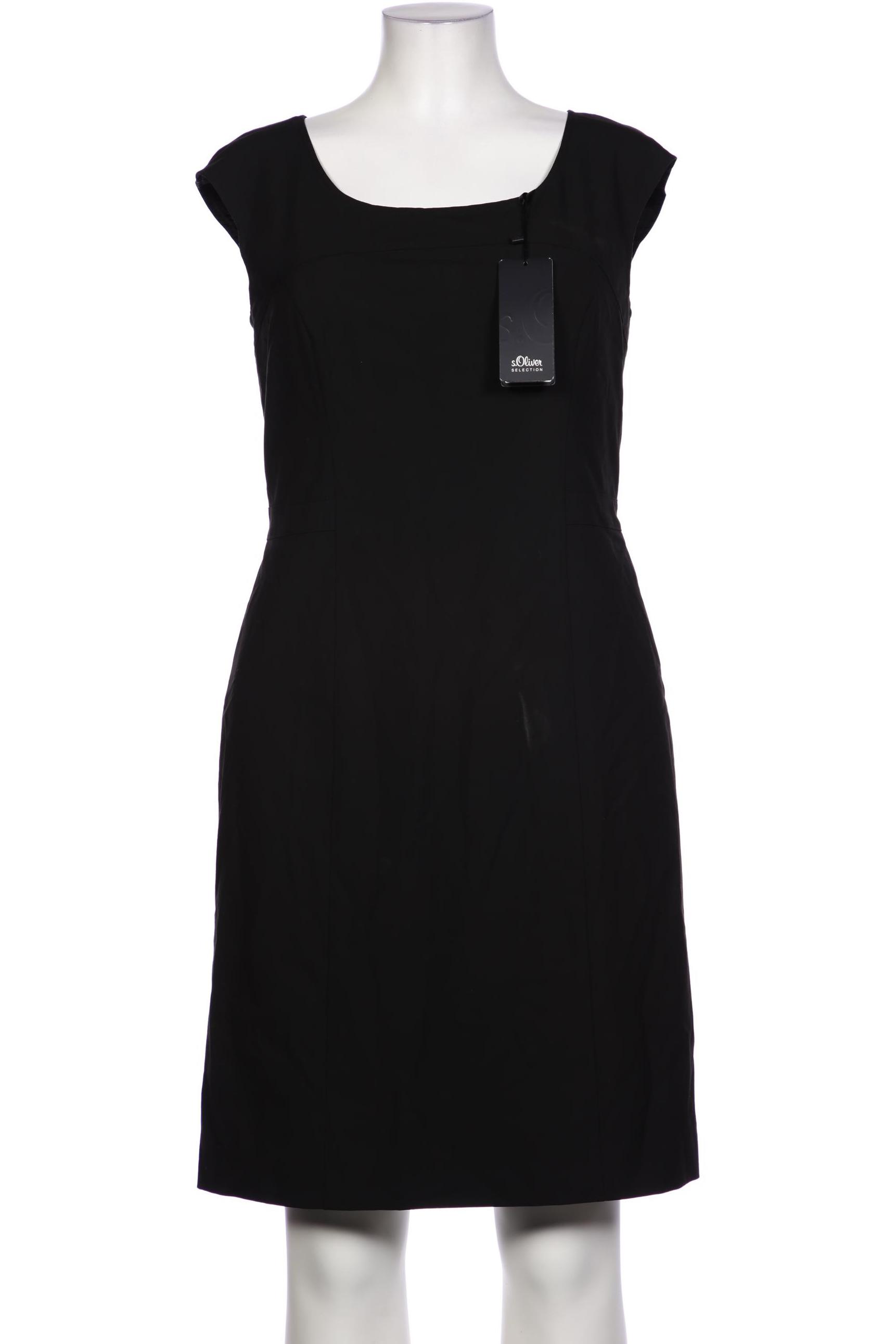 

s.Oliver Selection Damen Kleid, schwarz