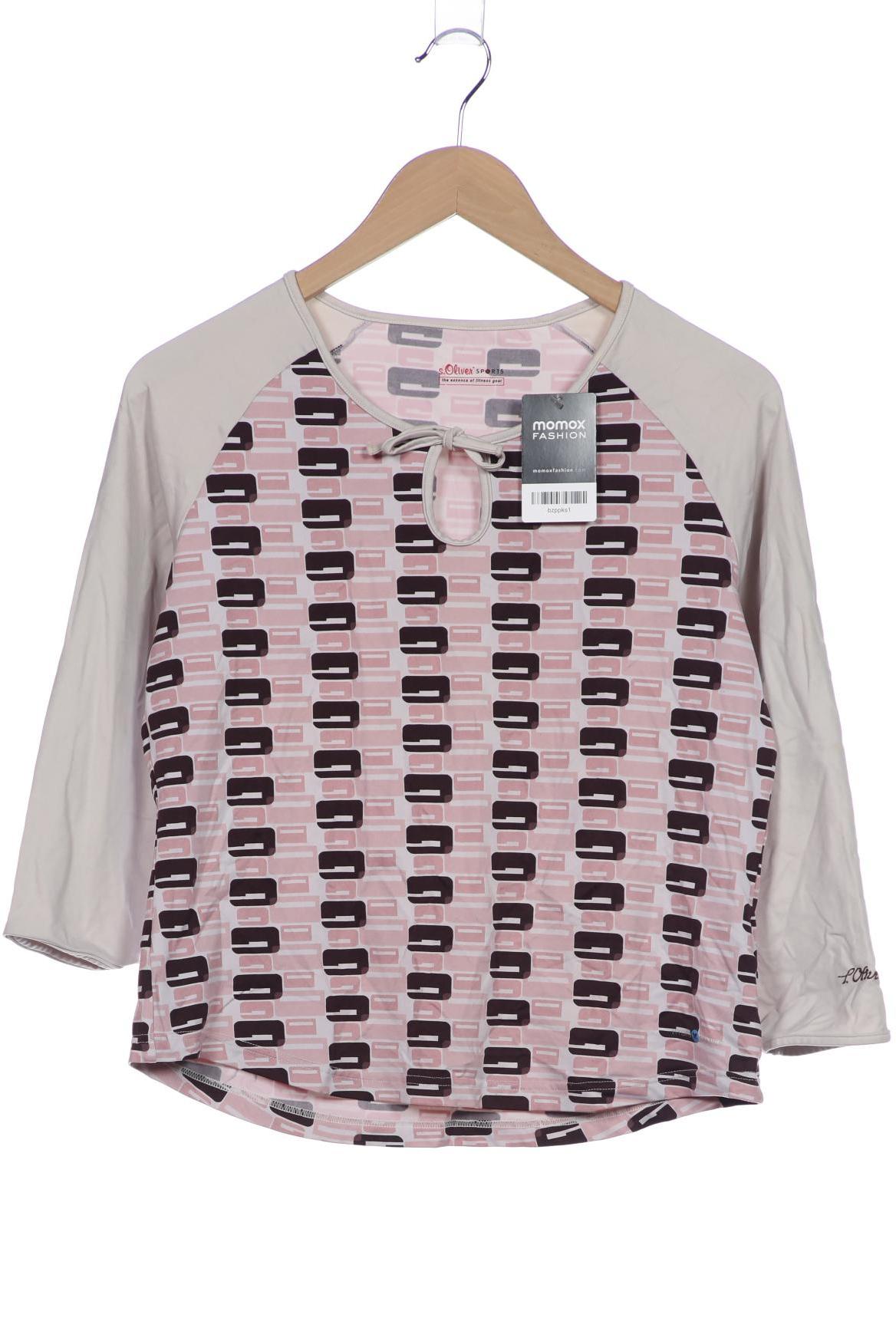 

s.Oliver Selection Damen Langarmshirt, mehrfarbig, Gr. 42