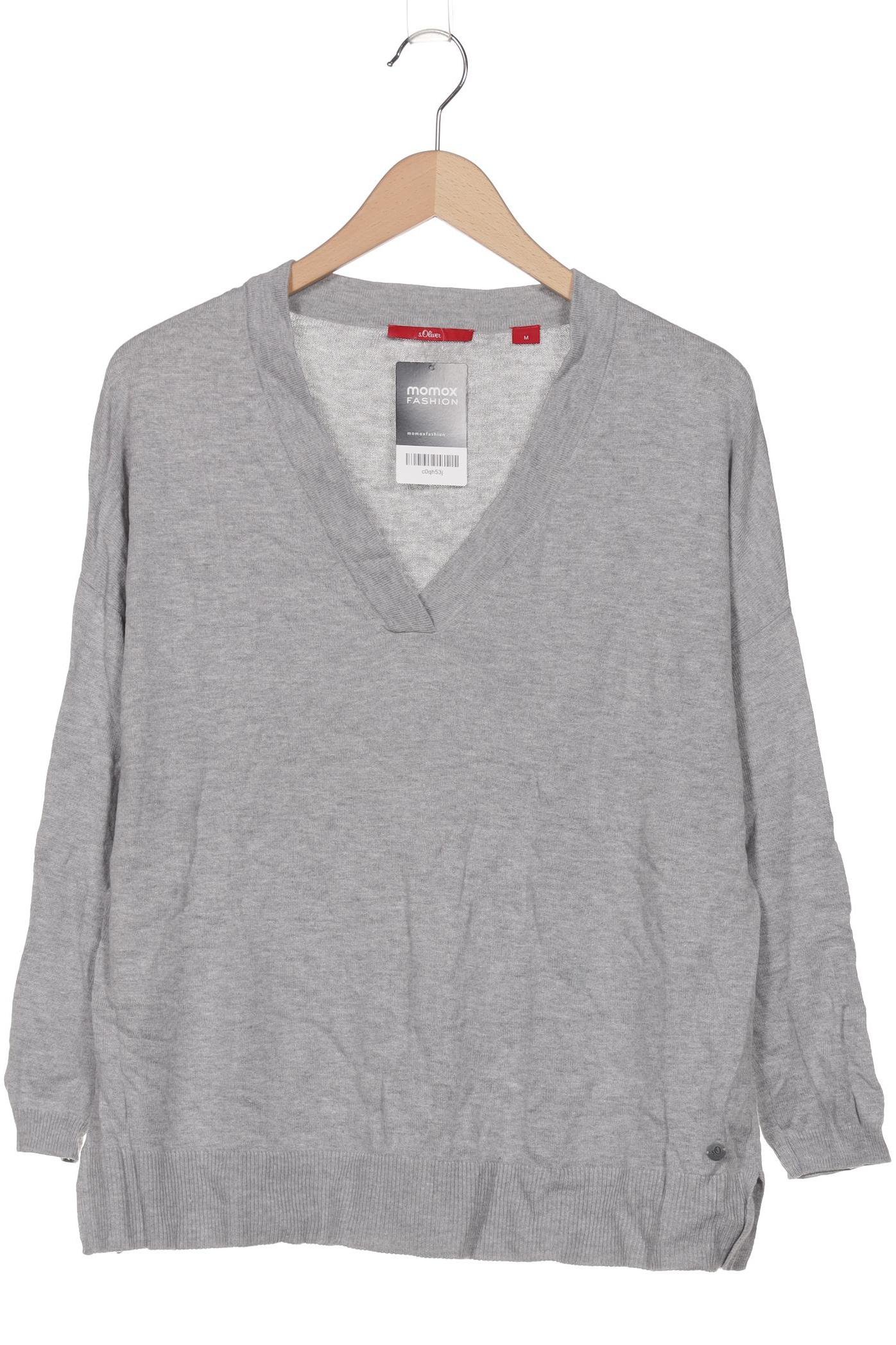 

s.Oliver Selection Damen Pullover, grau, Gr. 38