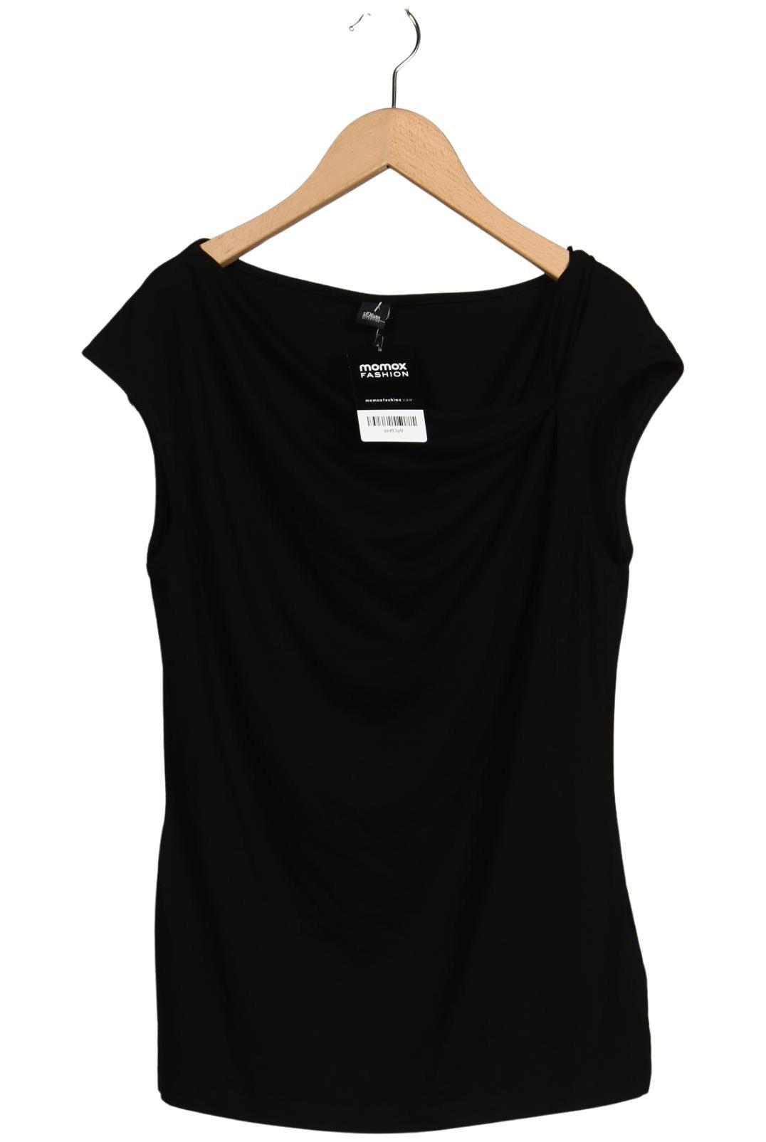 

s.Oliver Selection Damen T-Shirt, schwarz, Gr. 40