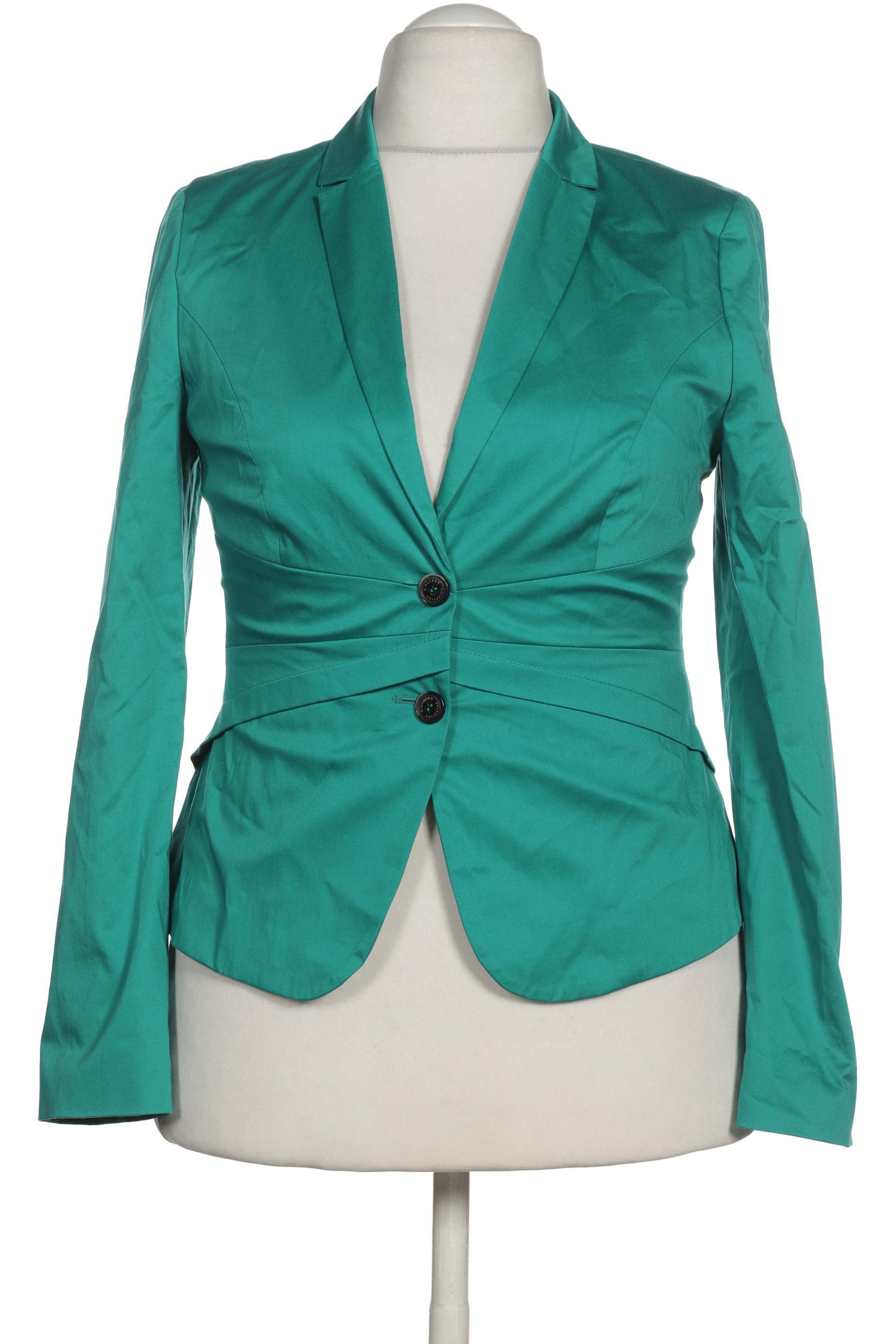 

s.Oliver Selection Damen Blazer, türkis, Gr. 40