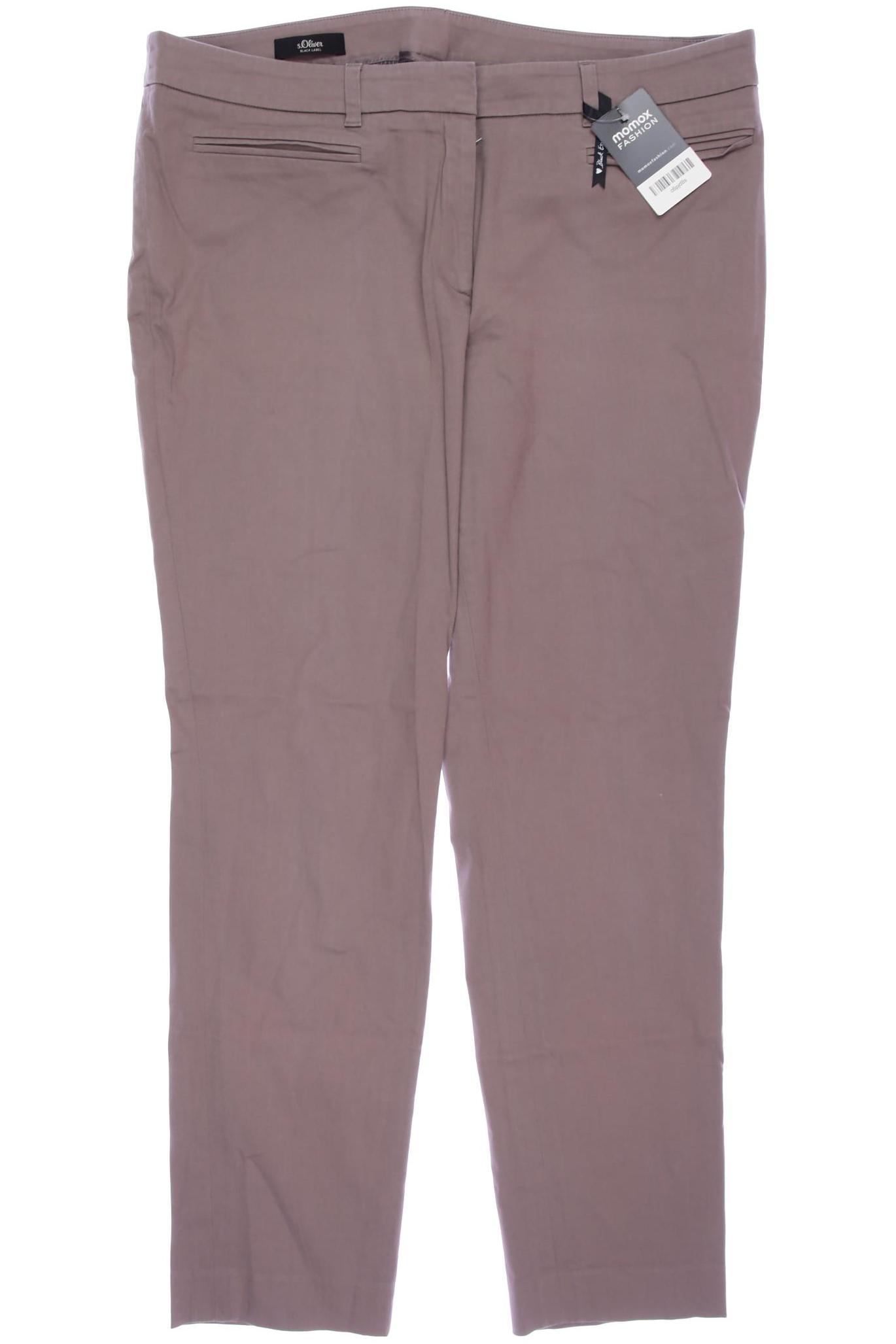 

s.Oliver Selection Damen Stoffhose, braun, Gr. 44