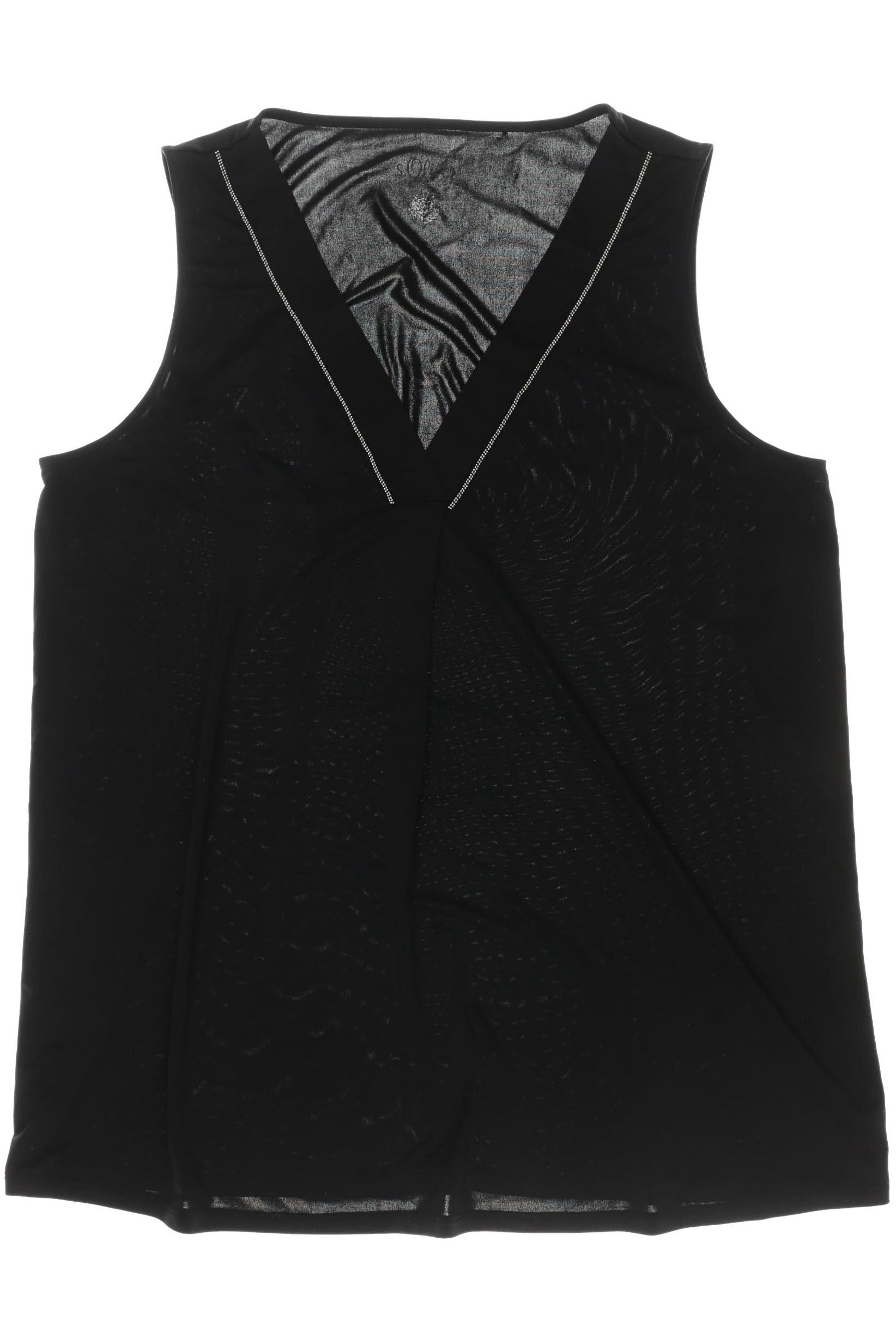 

s.Oliver Selection Damen Bluse, schwarz, Gr. 42