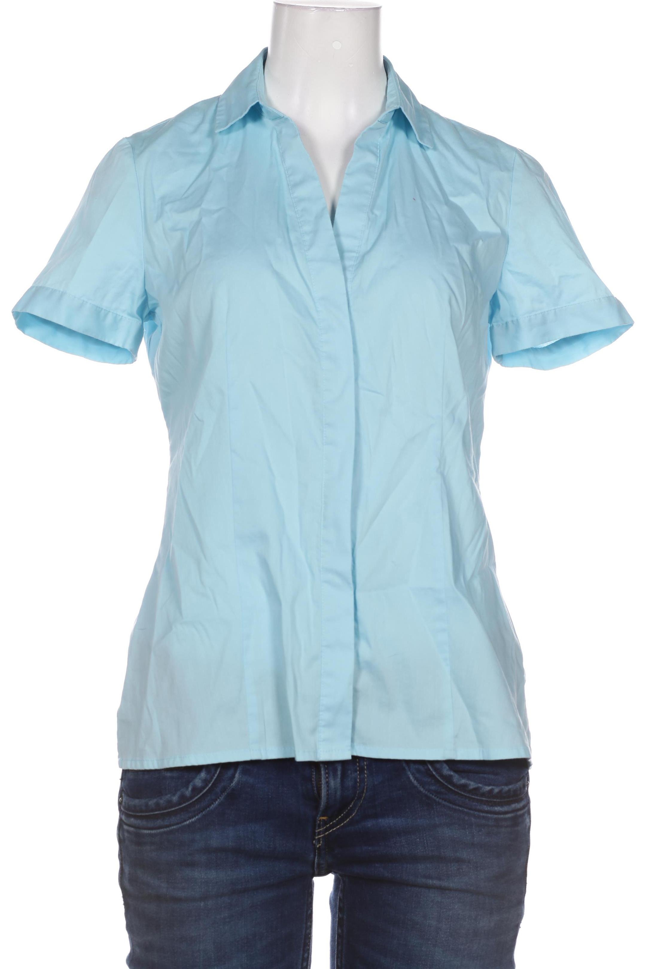 

s.Oliver Selection Damen Bluse, blau, Gr. 34