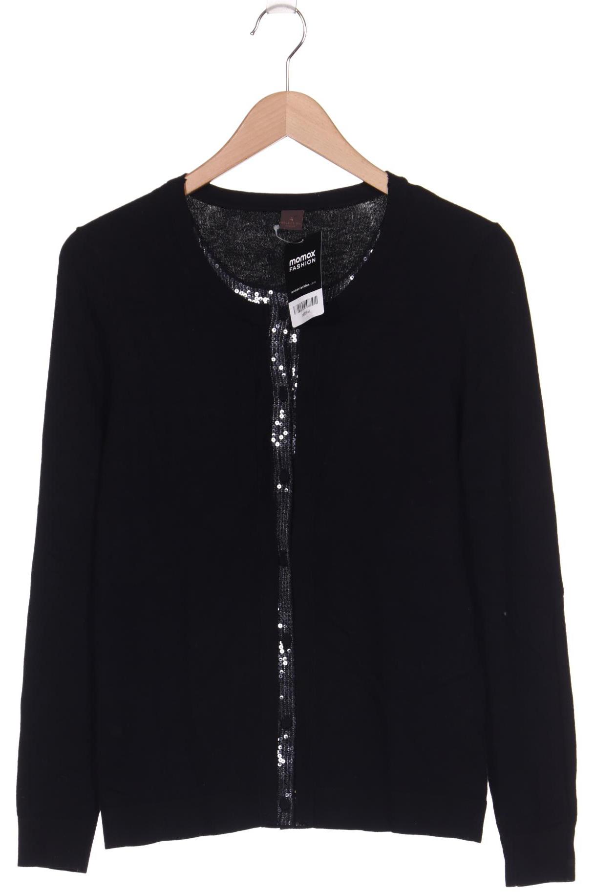 

s.Oliver Selection Damen Strickjacke, schwarz