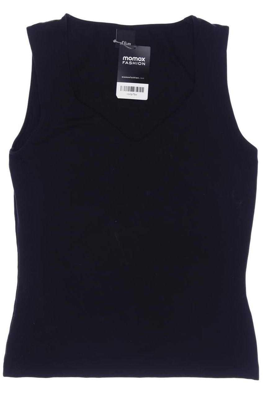

s.Oliver Selection Damen Top, schwarz
