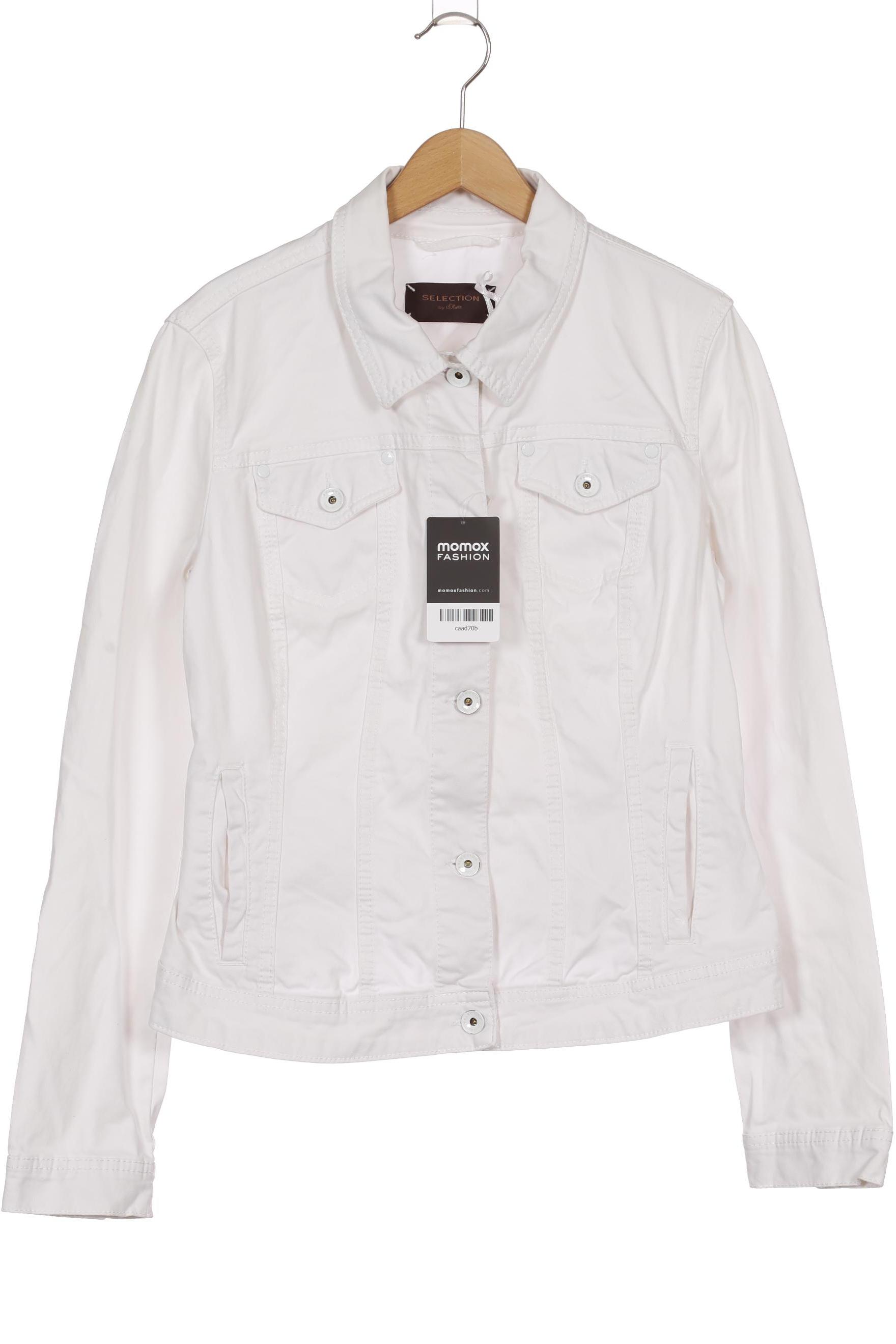 

s.Oliver Selection Damen Jacke, weiß, Gr. 36