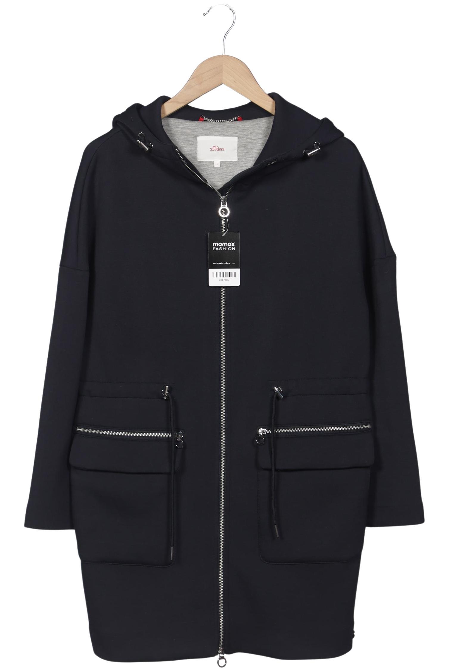 

s.Oliver Selection Damen Mantel, marineblau, Gr. 36