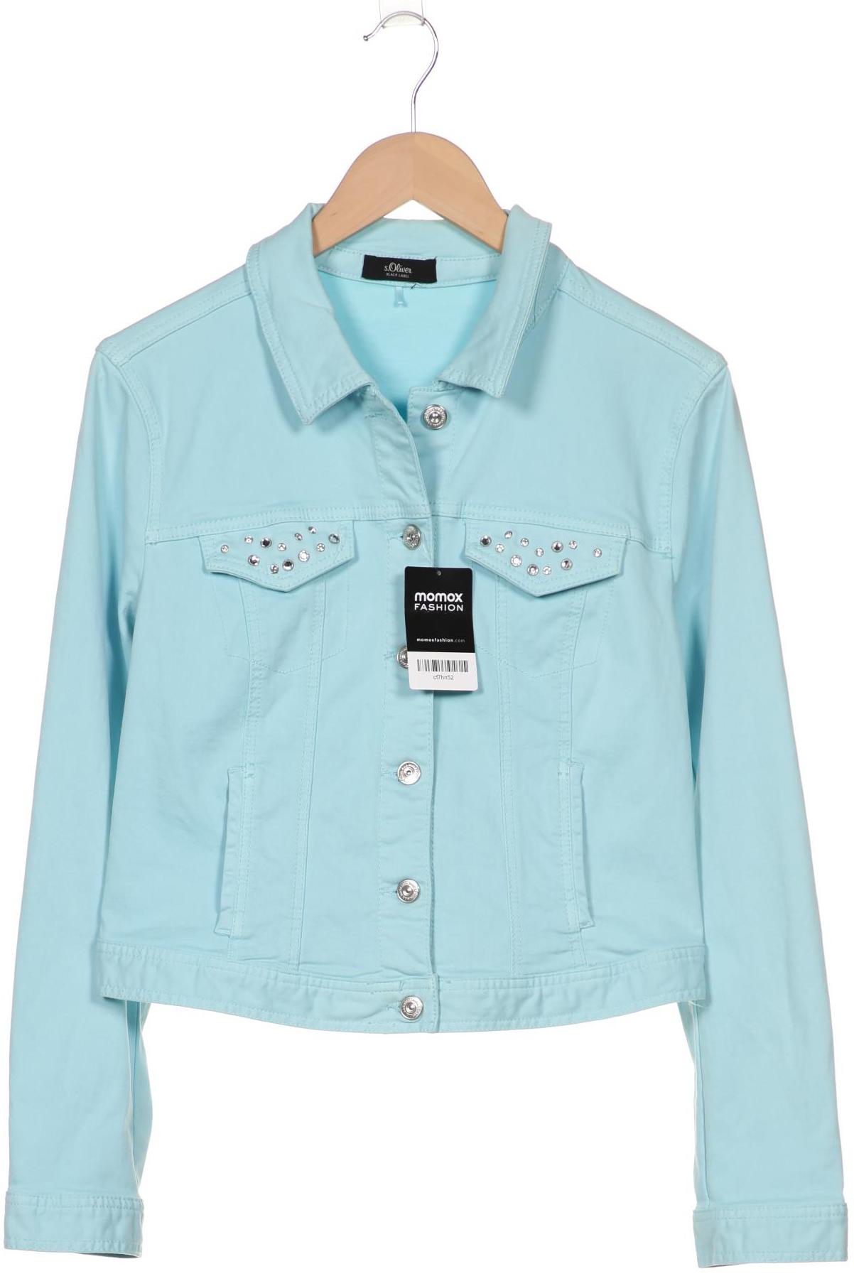 

s.Oliver Selection Damen Jacke, hellblau