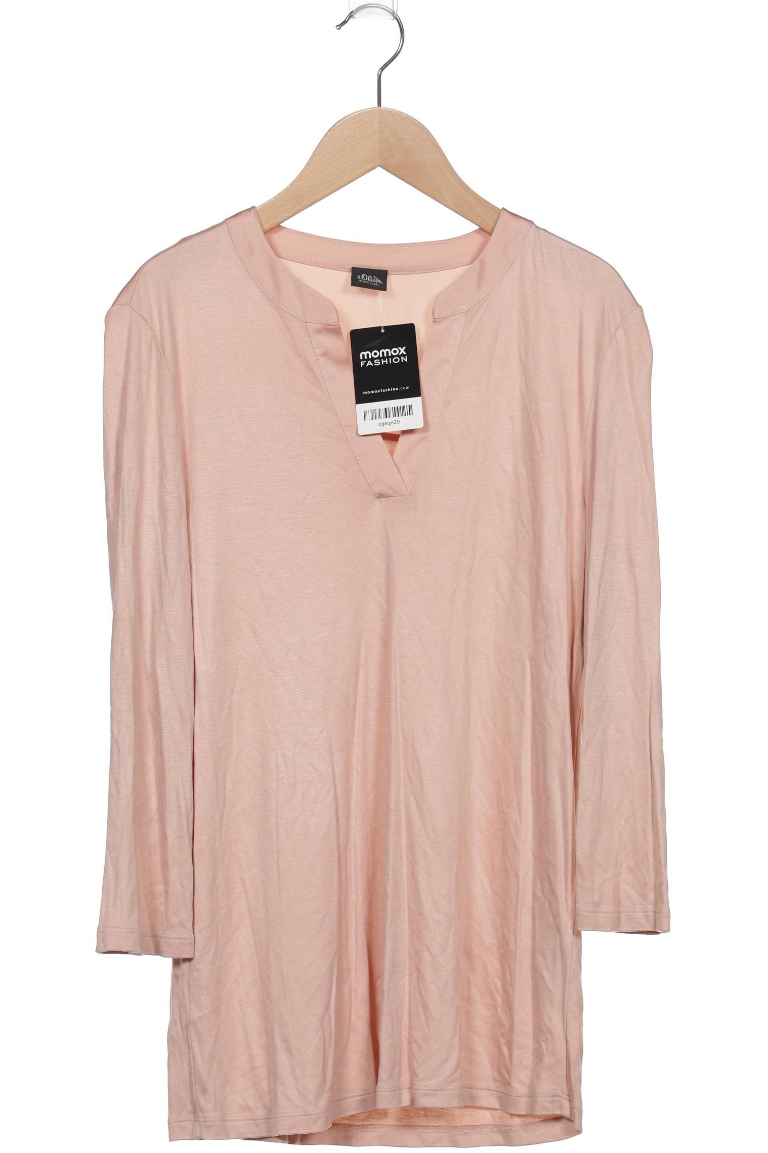 

s.Oliver Selection Damen Langarmshirt, pink, Gr. 42