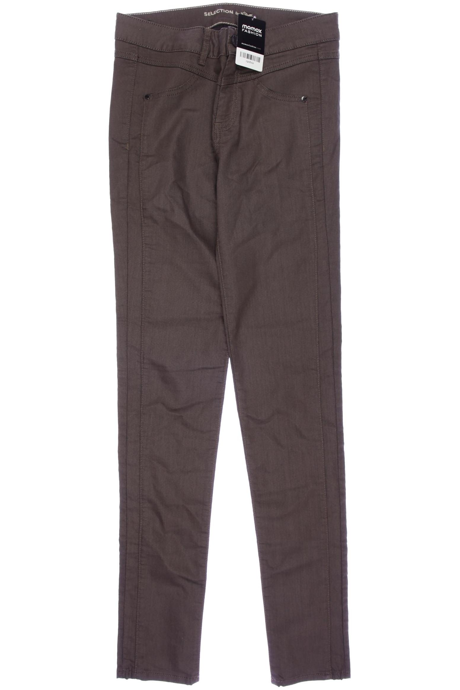 

s.Oliver Selection Damen Jeans, braun, Gr. 38