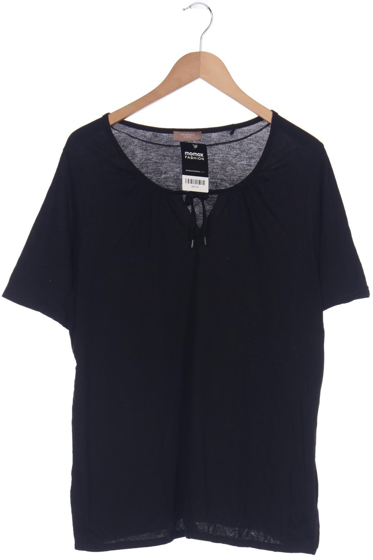 

s.Oliver Selection Damen T-Shirt, schwarz, Gr. 44