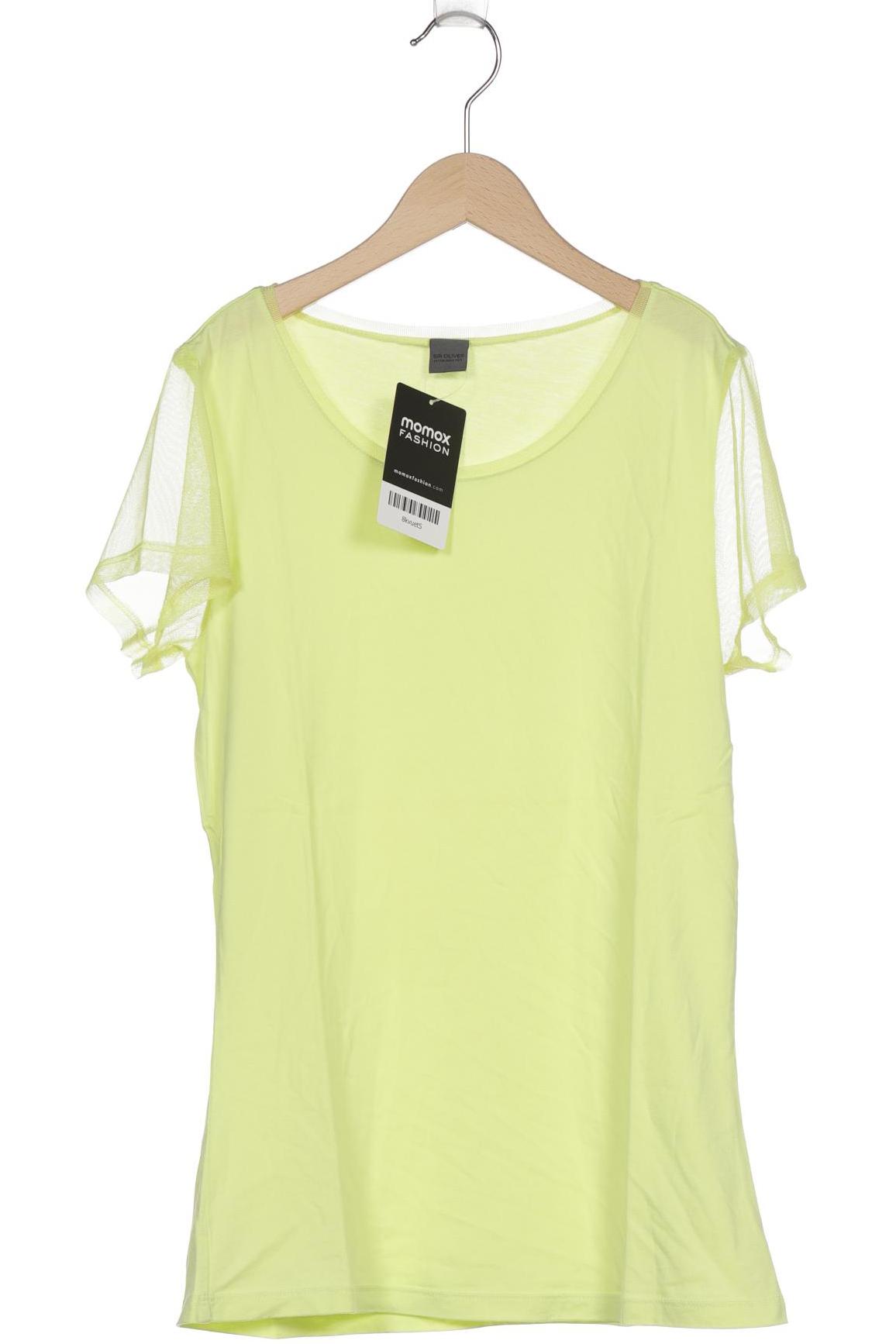 

s.Oliver Selection Damen T-Shirt, neon, Gr. 34