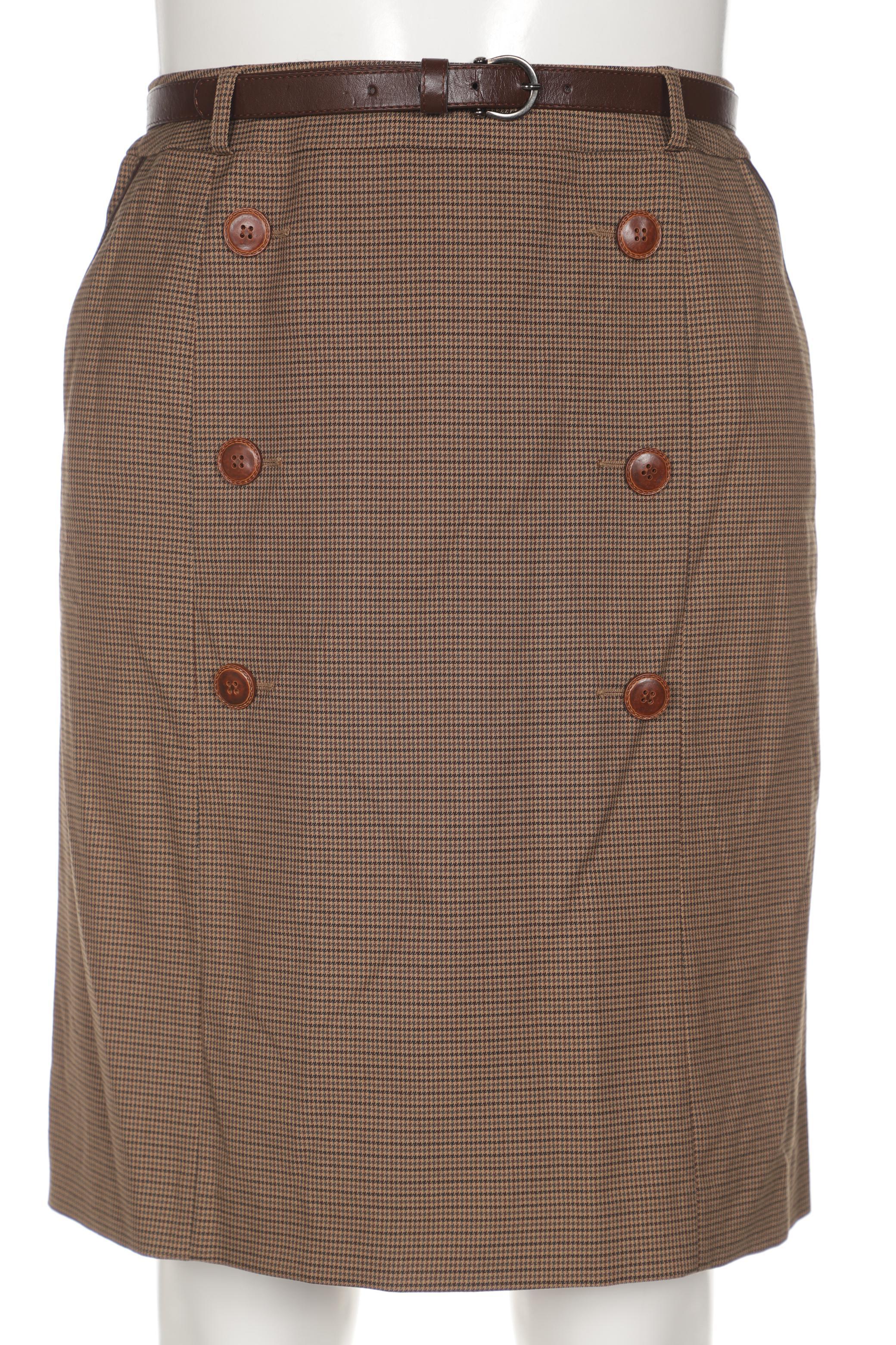 

s.Oliver Selection Damen Rock, braun, Gr. 31