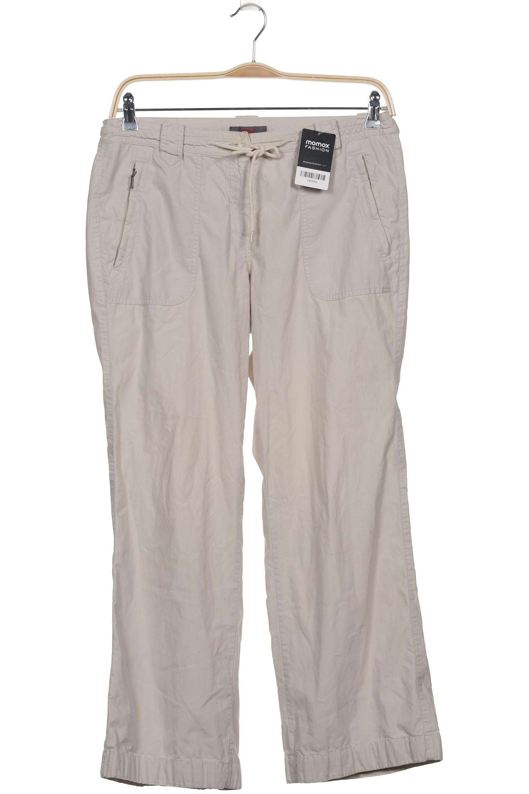 

s.Oliver Selection Herren Stoffhose, cremeweiß, Gr. 44