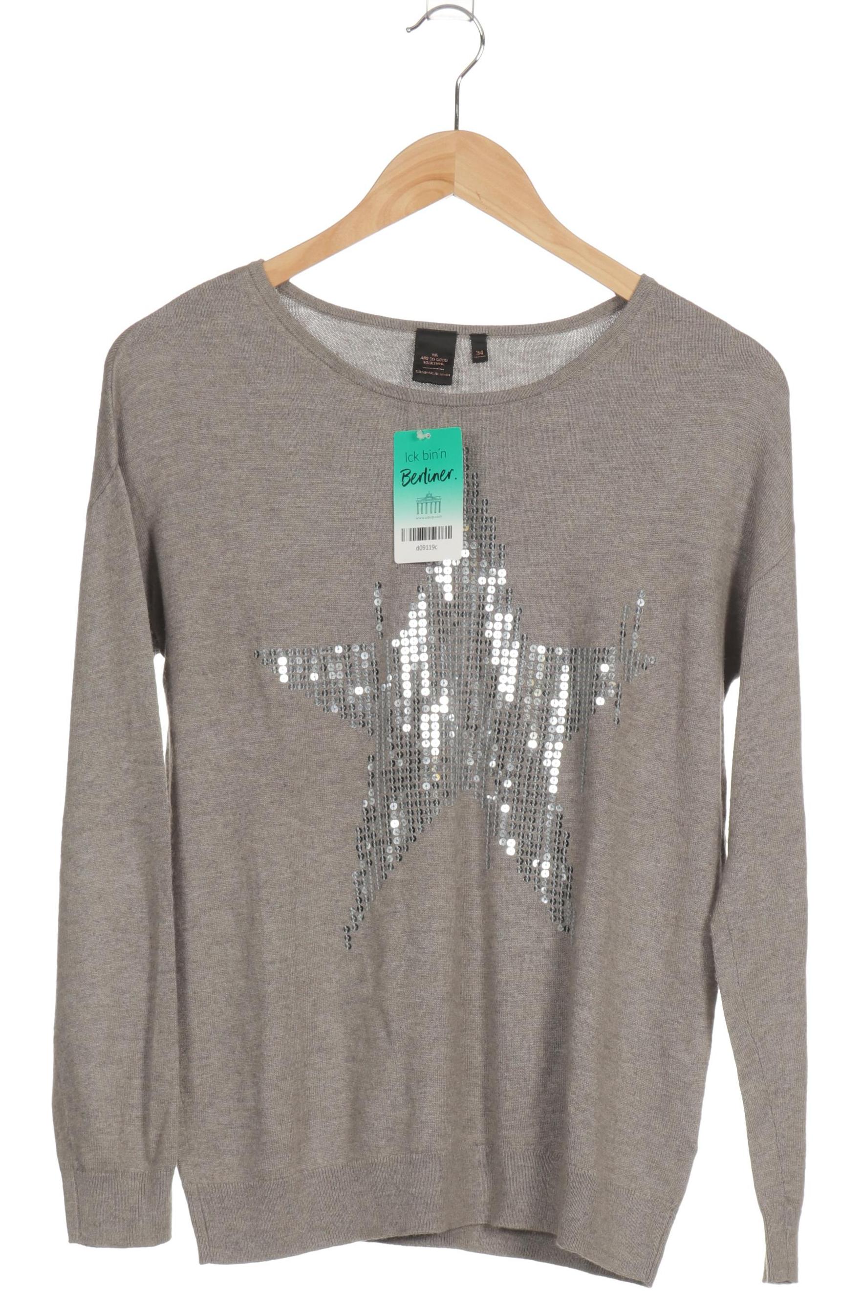 

s.Oliver Selection Damen Pullover, grau, Gr. 34
