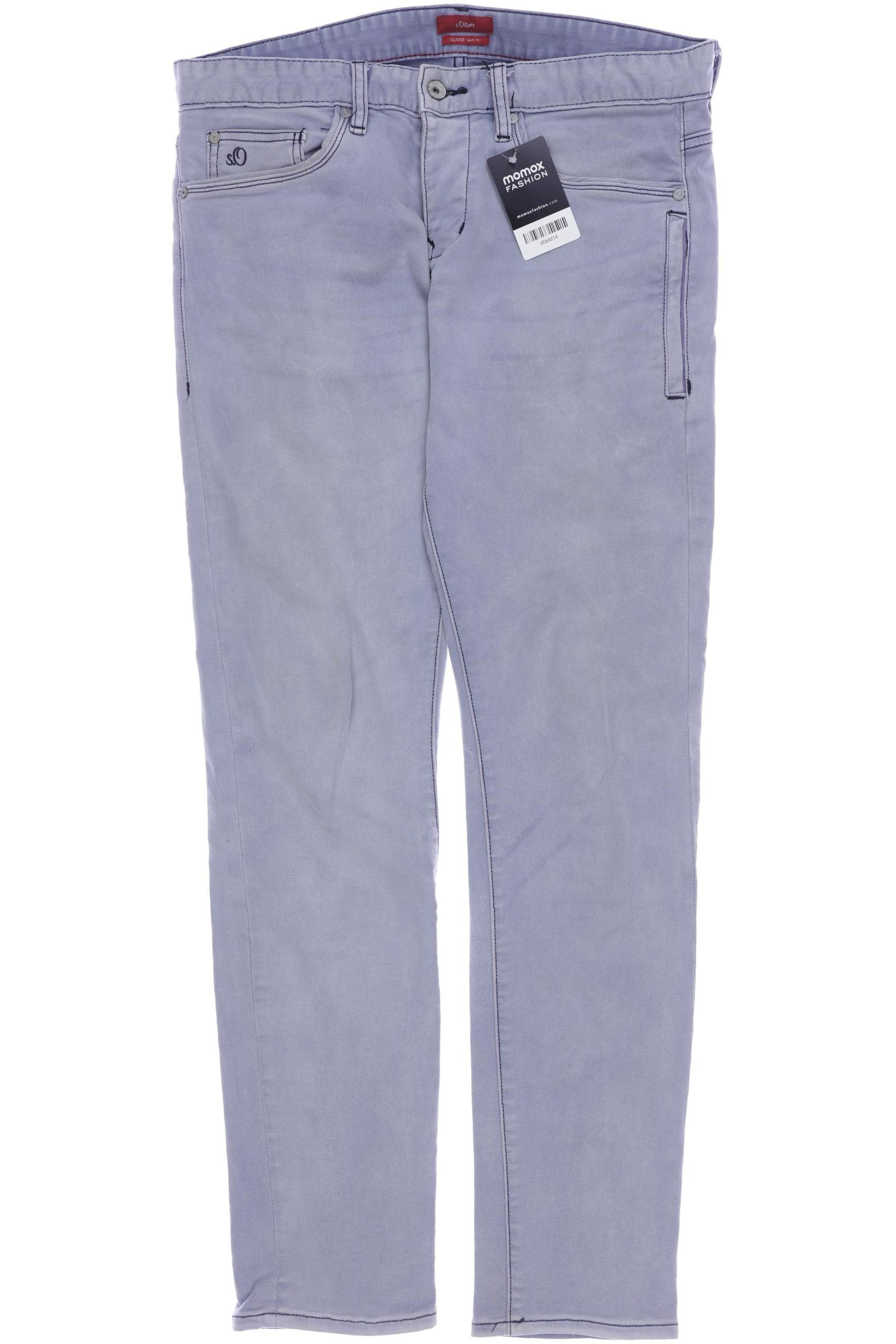 

s.Oliver Selection Herren Jeans, grau