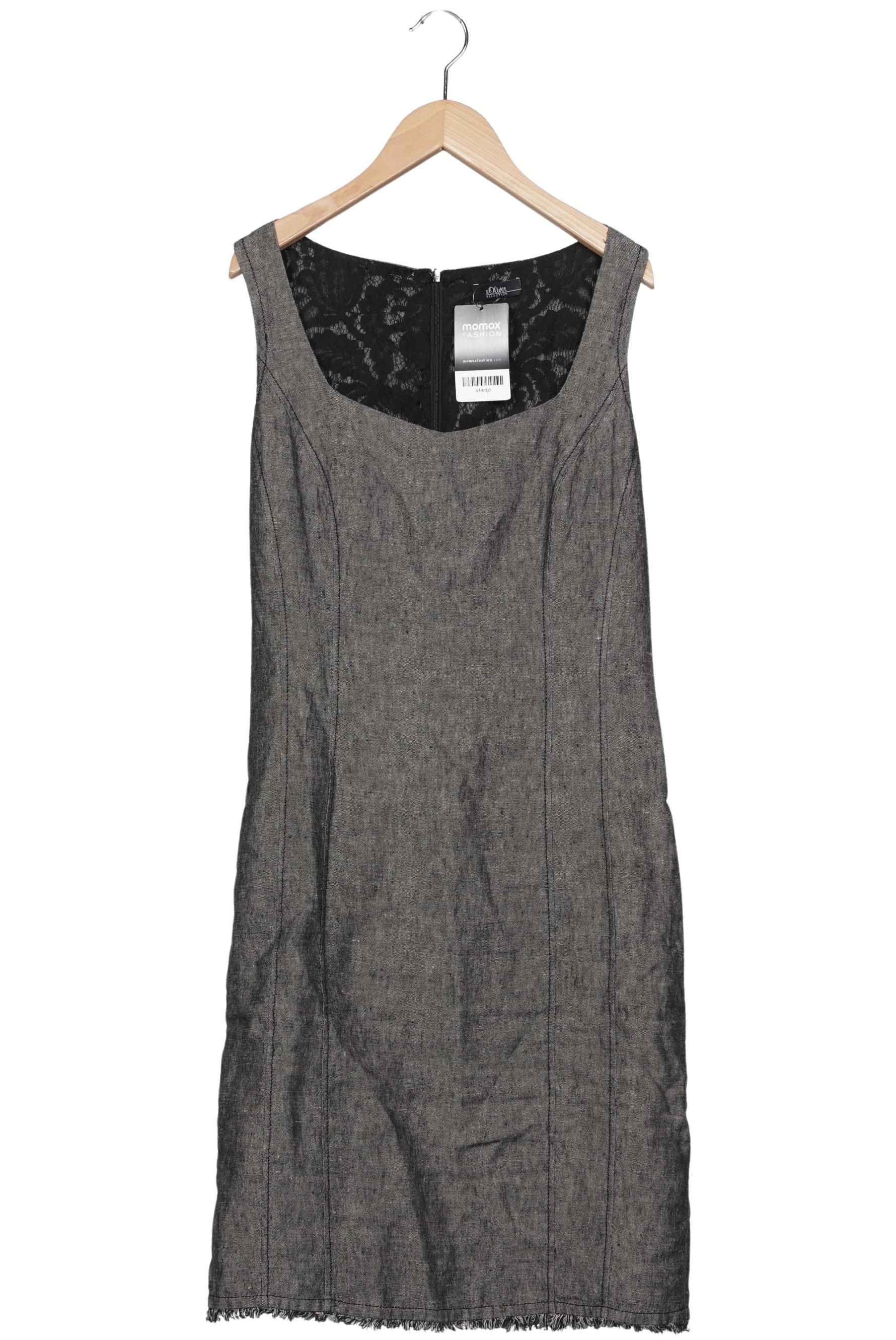 

s.Oliver Selection Damen Kleid, grau, Gr. 38