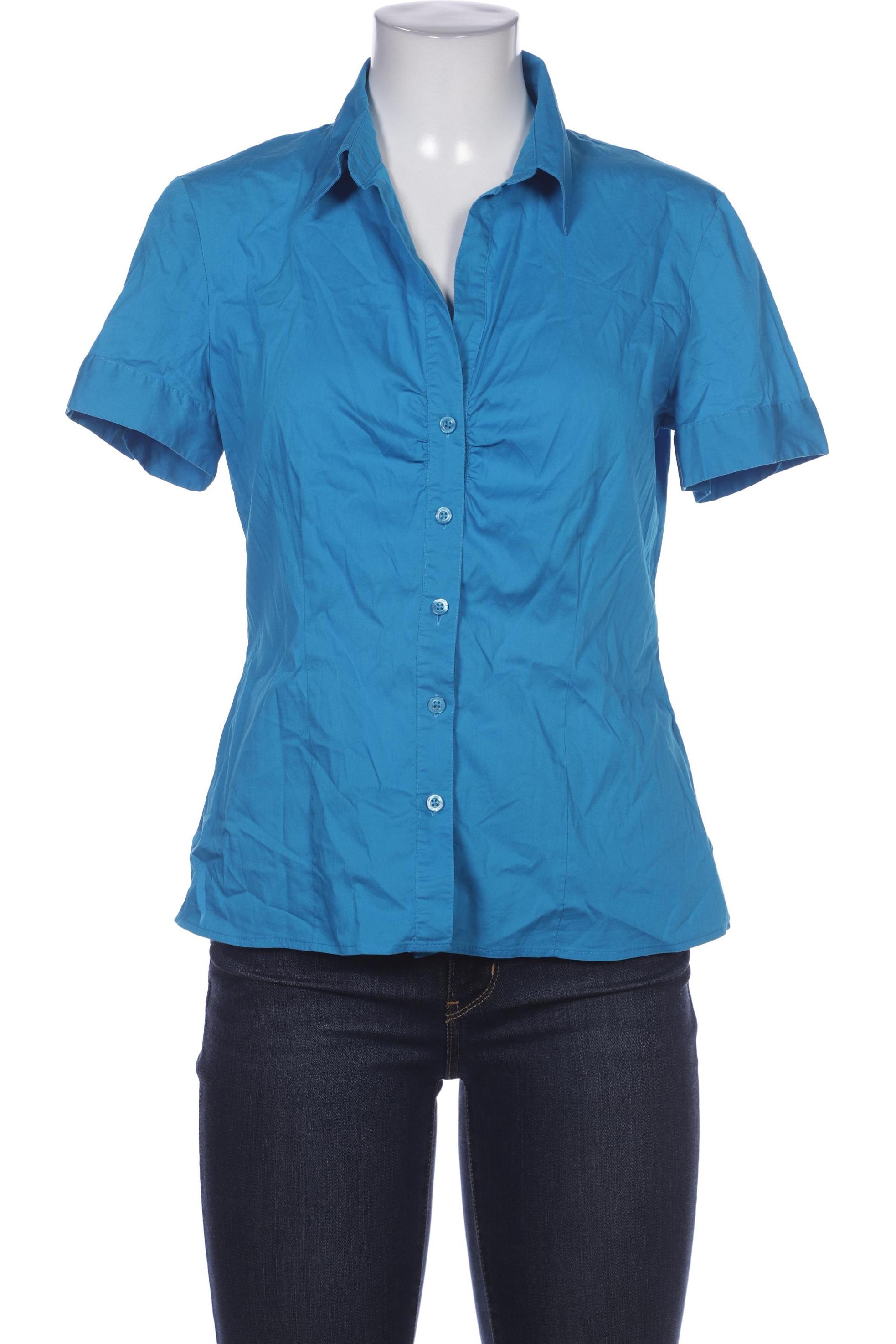 

s.Oliver Selection Damen Bluse, blau, Gr. 40