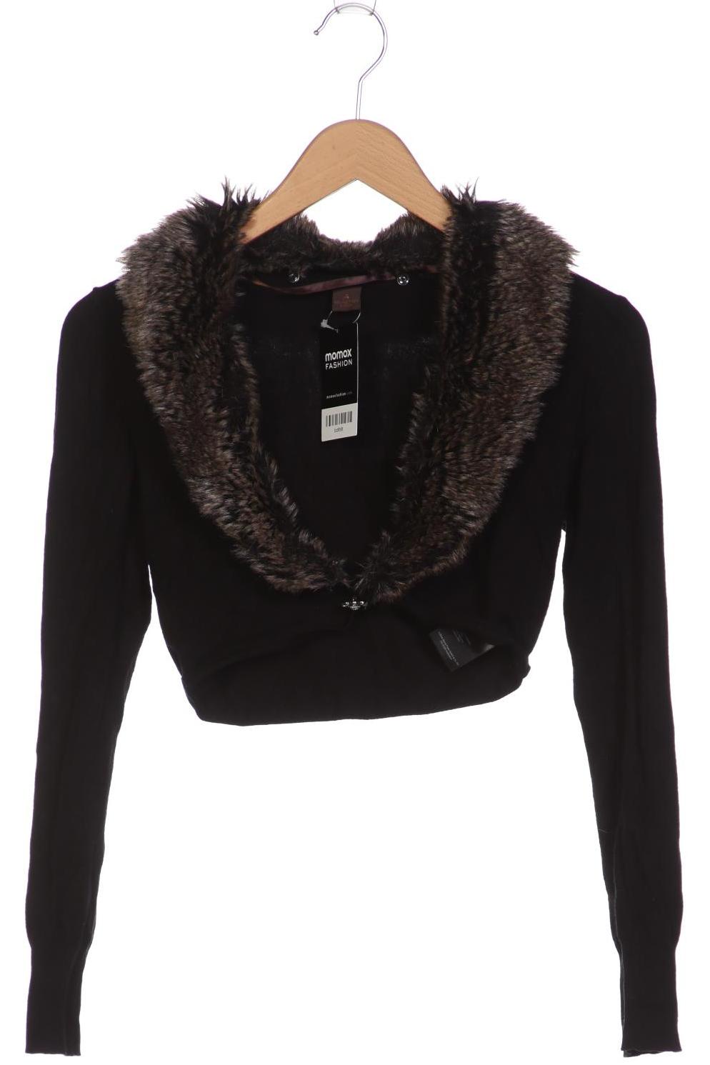 

s.Oliver Selection Damen Strickjacke, schwarz
