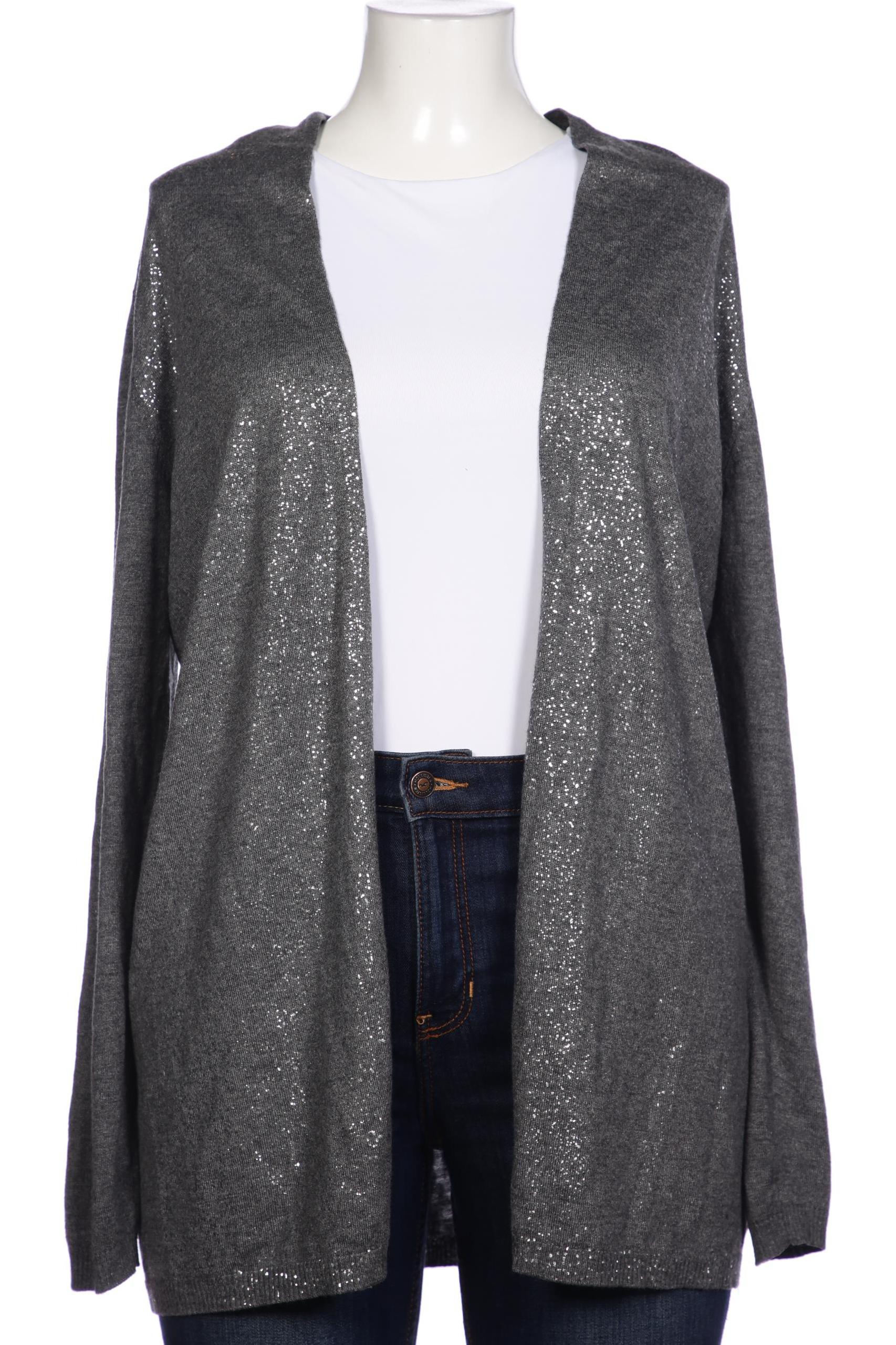 

s.Oliver Selection Damen Strickjacke, grau, Gr. 44