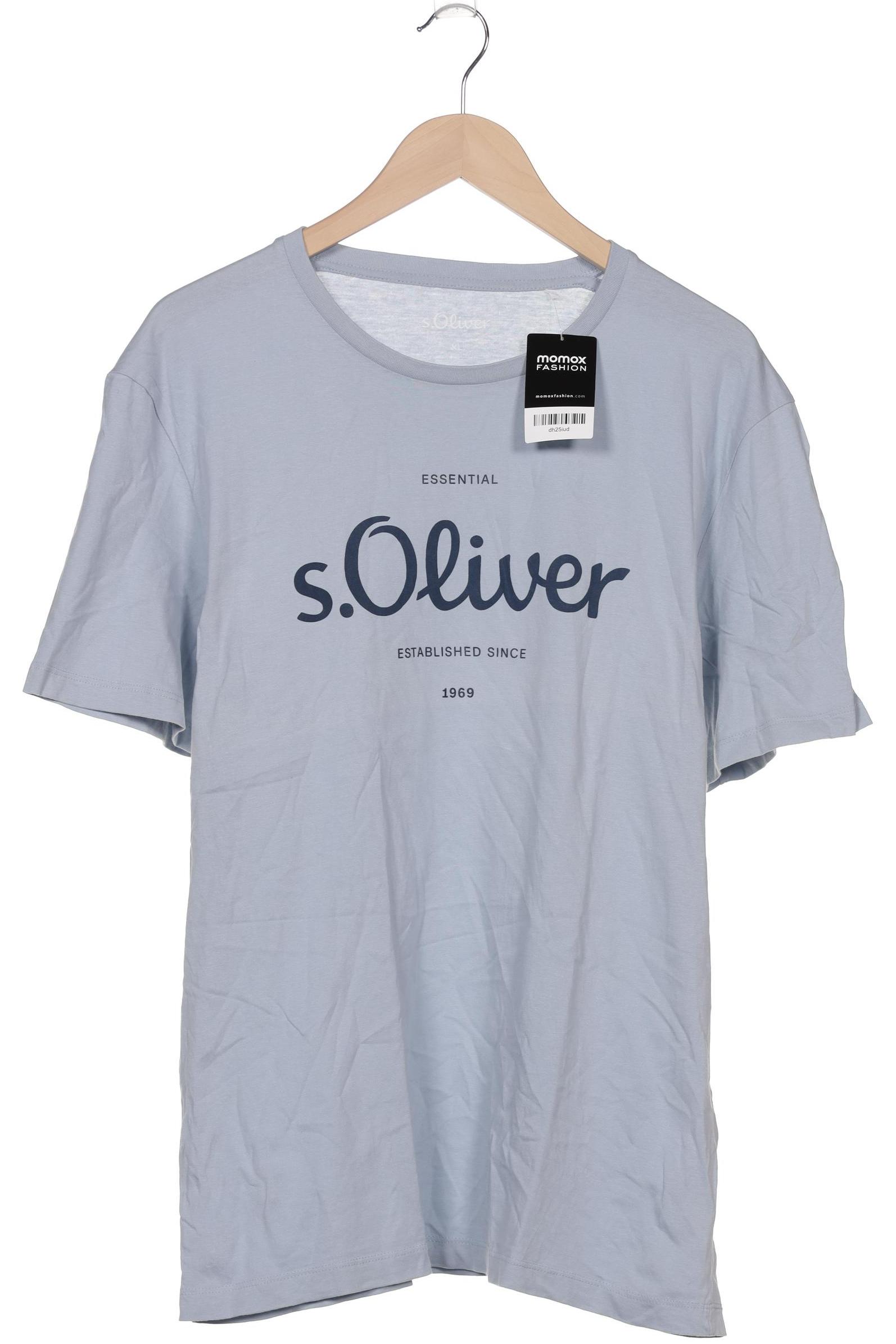 

s.Oliver Selection Herren T-Shirt, hellblau, Gr. 54