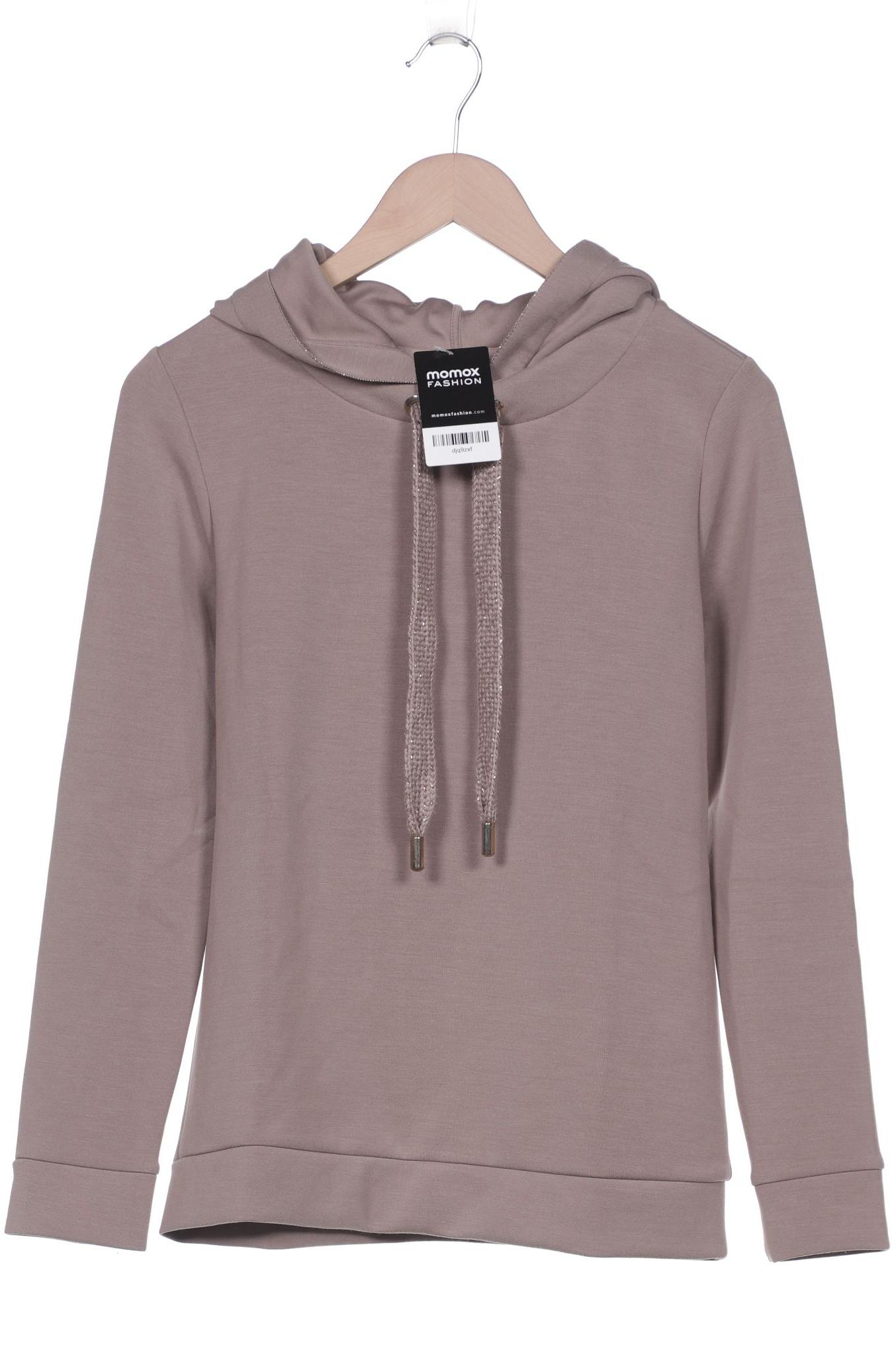 

s.Oliver Selection Damen Kapuzenpullover, beige, Gr. 34