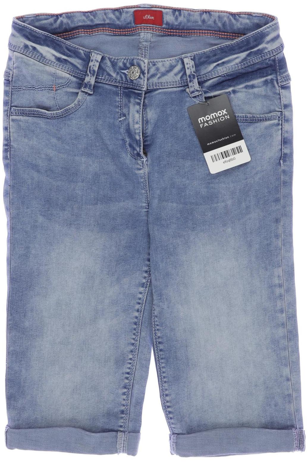 

s.Oliver Selection Damen Shorts, blau, Gr. 176