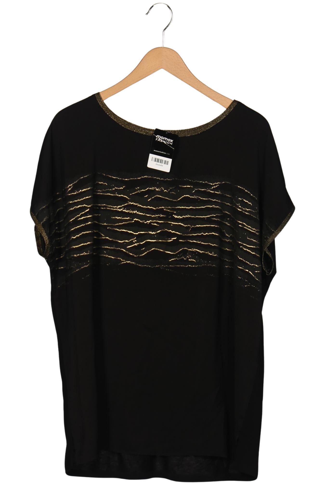

s.Oliver Selection Damen T-Shirt, schwarz, Gr. 46