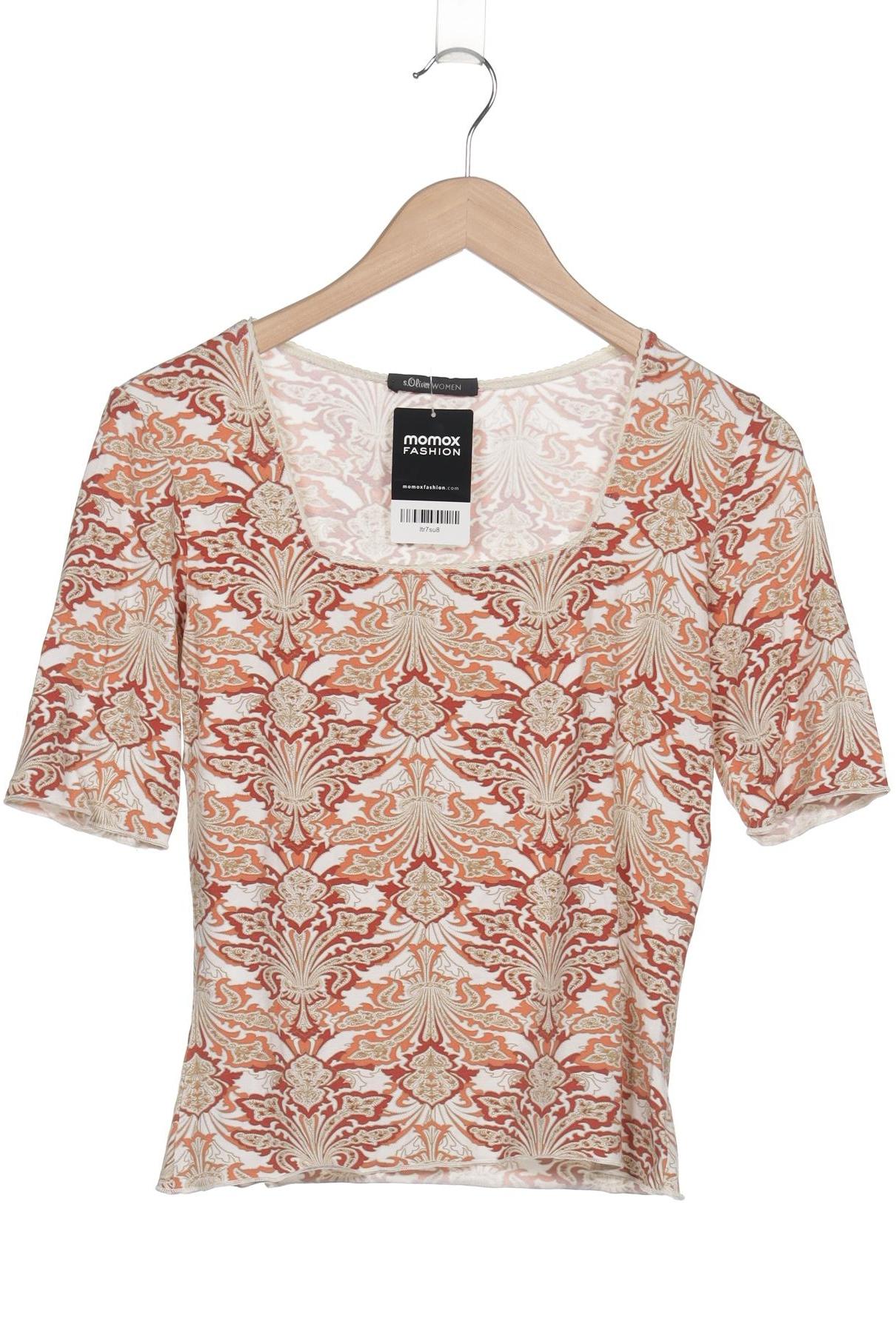 

s.Oliver Selection Damen T-Shirt, mehrfarbig, Gr. 38