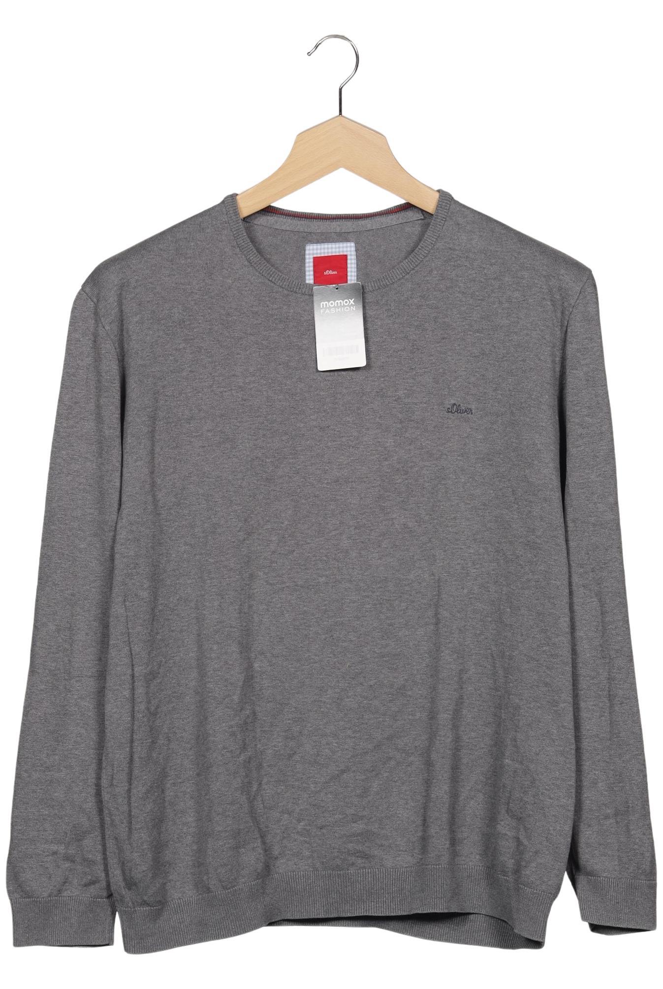 

s.Oliver Selection Herren Pullover, grau, Gr. 56