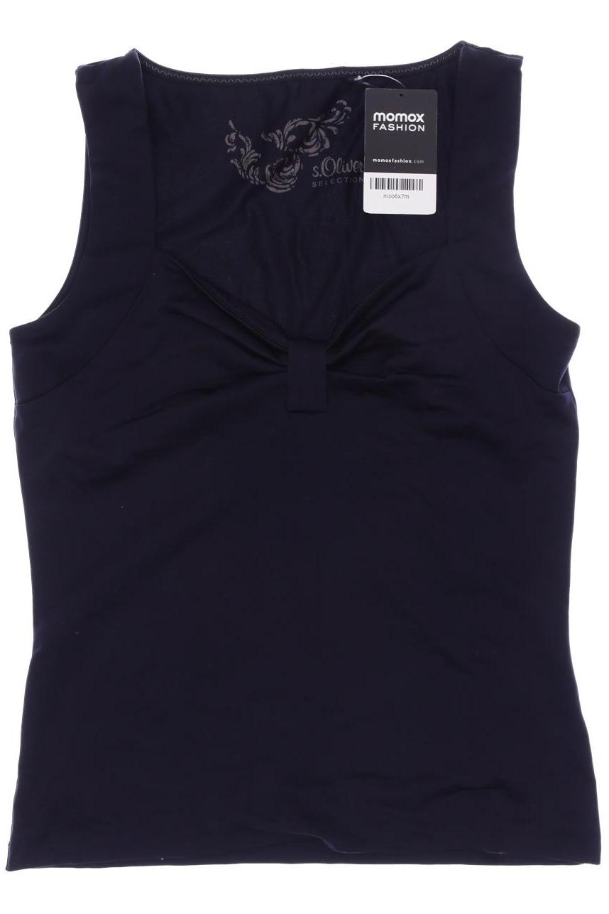 

s.Oliver Selection Damen Top, marineblau