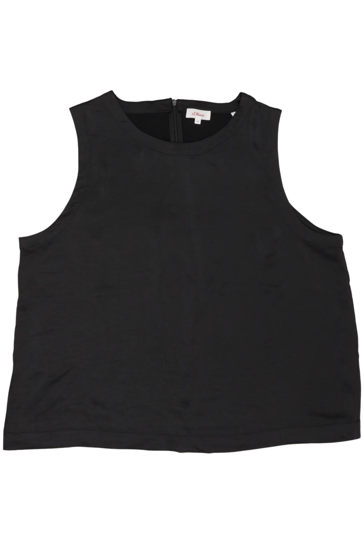 

s.Oliver Selection Damen Top, schwarz, Gr. 44