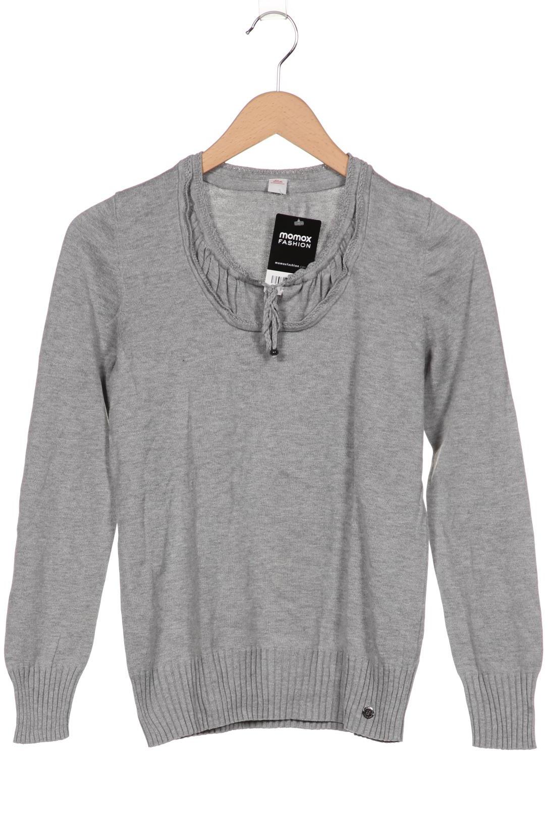 

s.Oliver Selection Damen Pullover, grau, Gr. 40