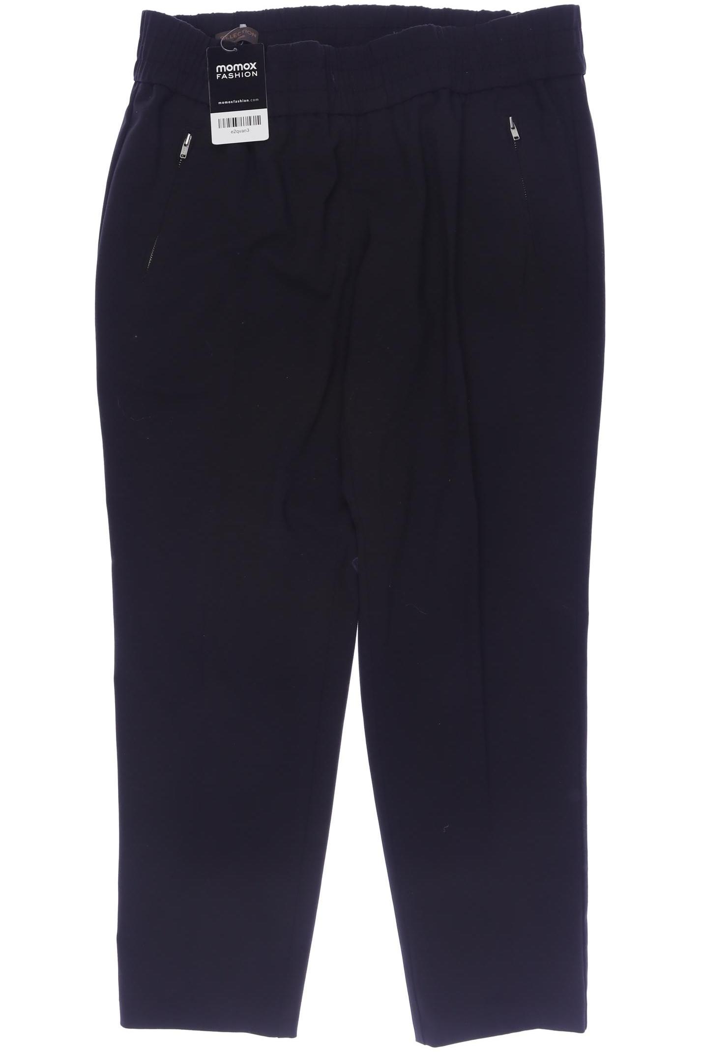 

s.Oliver Selection Damen Stoffhose, schwarz, Gr. 38