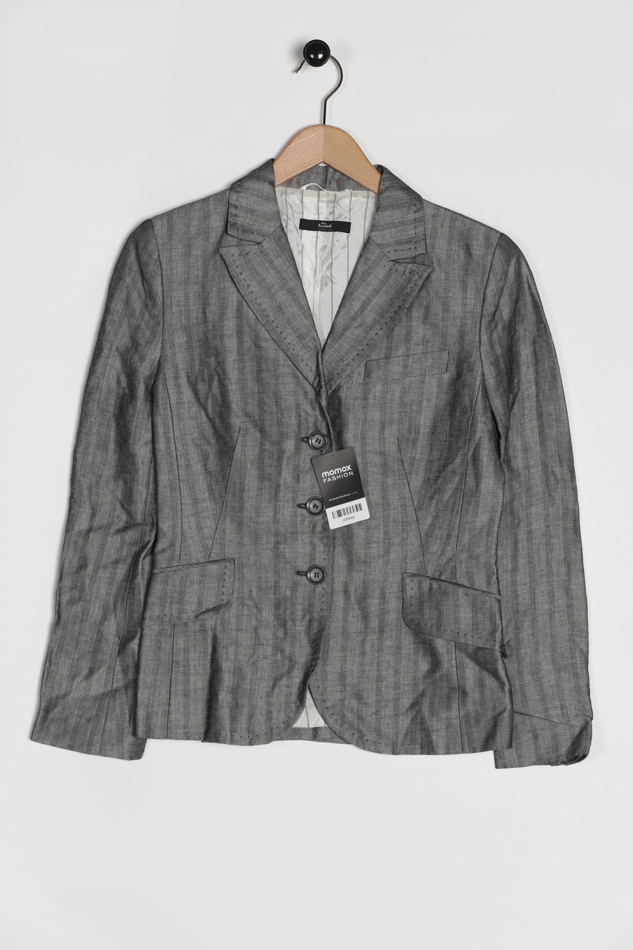 

s.Oliver Selection Damen Blazer, grau