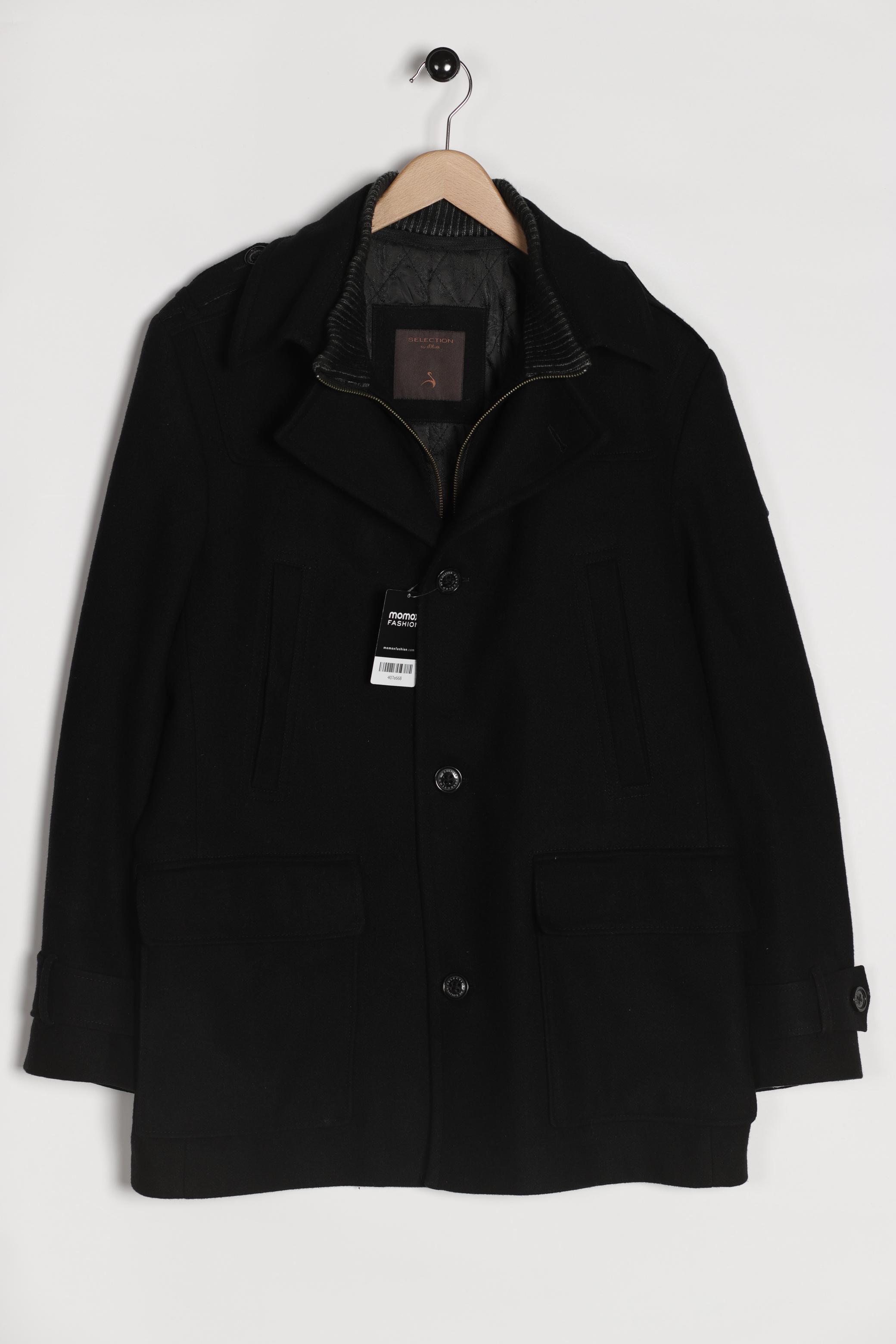 

s.Oliver Selection Herren Jacke, schwarz, Gr. 54