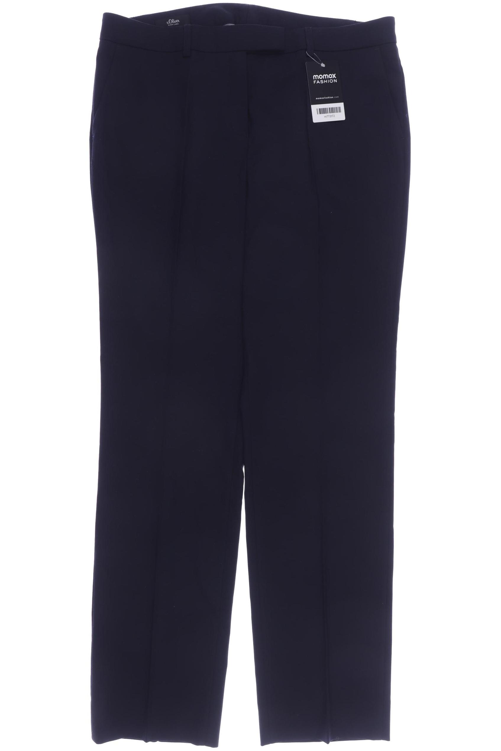 

s.Oliver Selection Damen Stoffhose, marineblau, Gr. 40