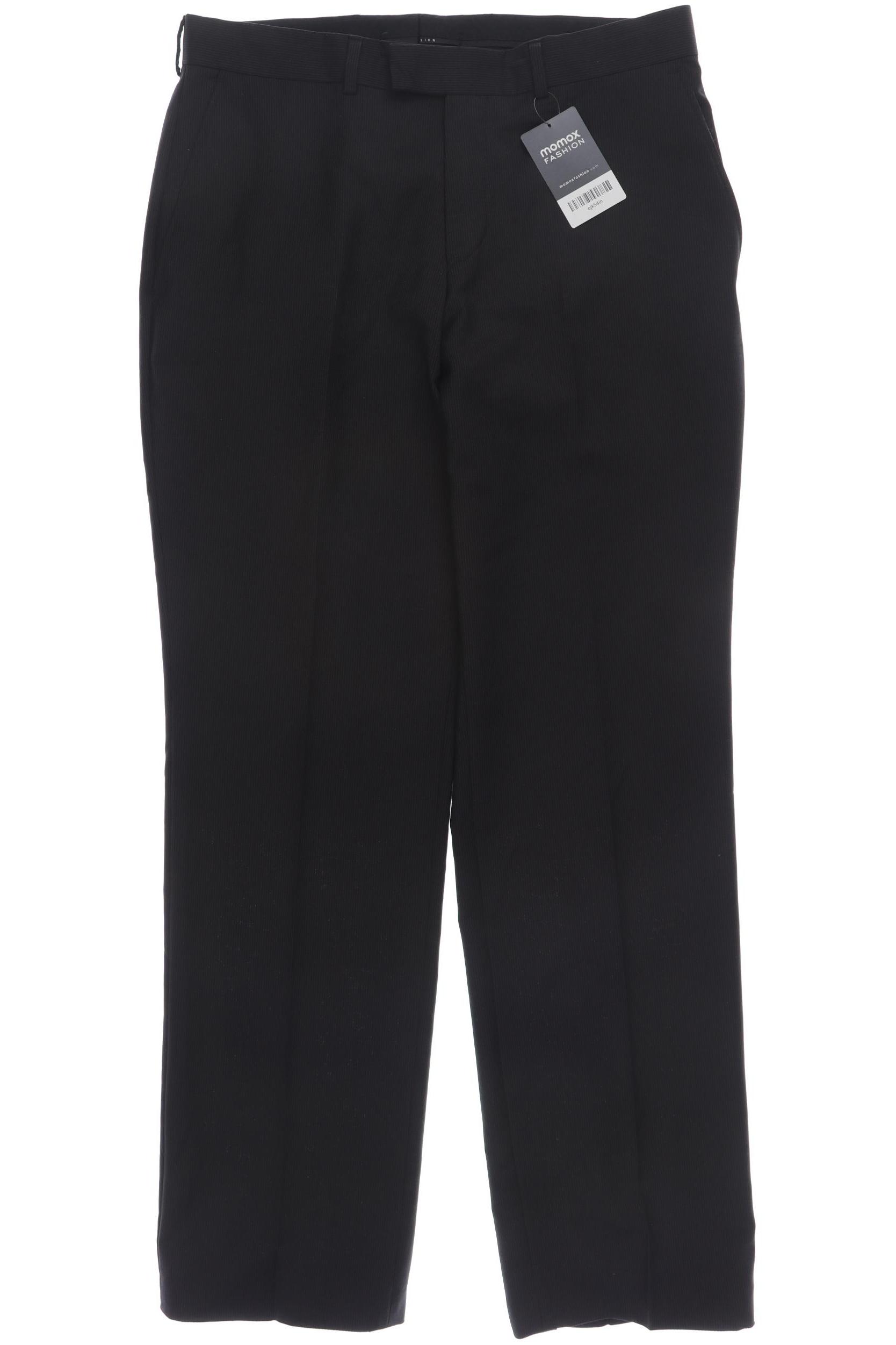 

s.Oliver Selection Herren Stoffhose, schwarz