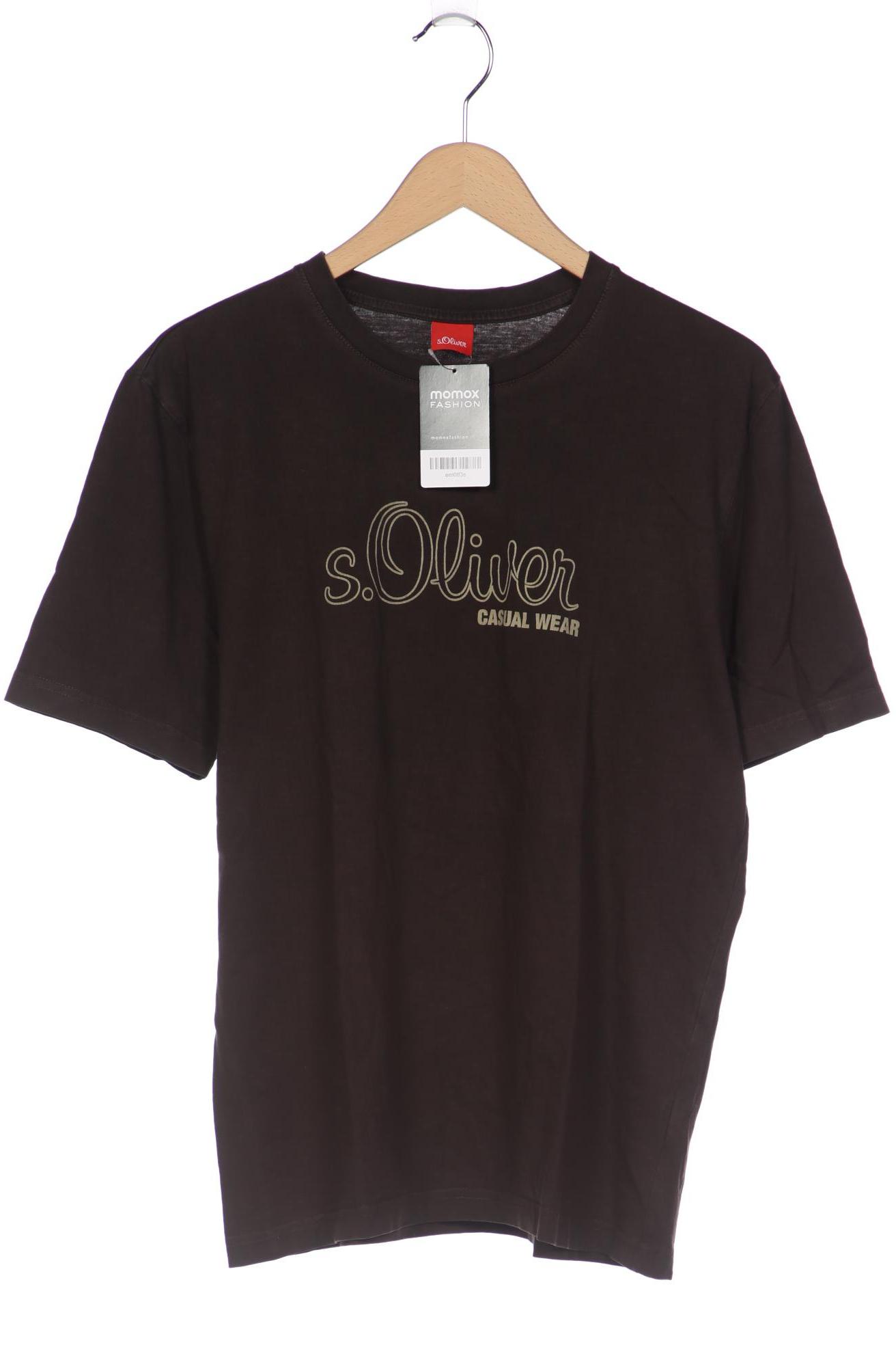 

s.Oliver Selection Herren T-Shirt, braun