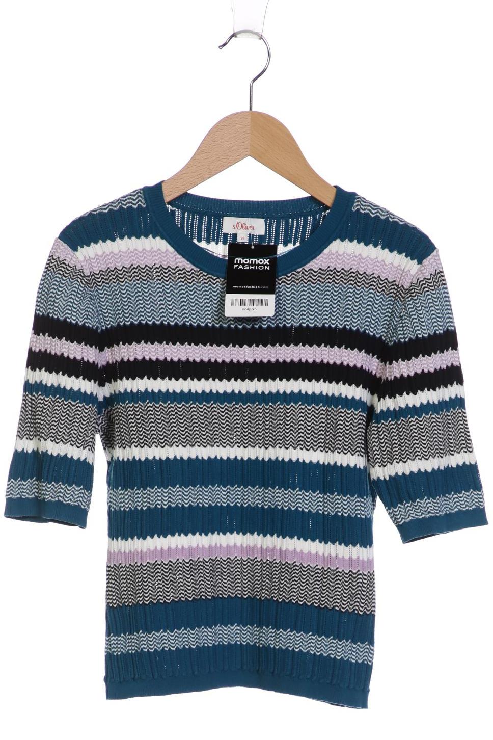 

s.Oliver Selection Damen T-Shirt, türkis, Gr. 36