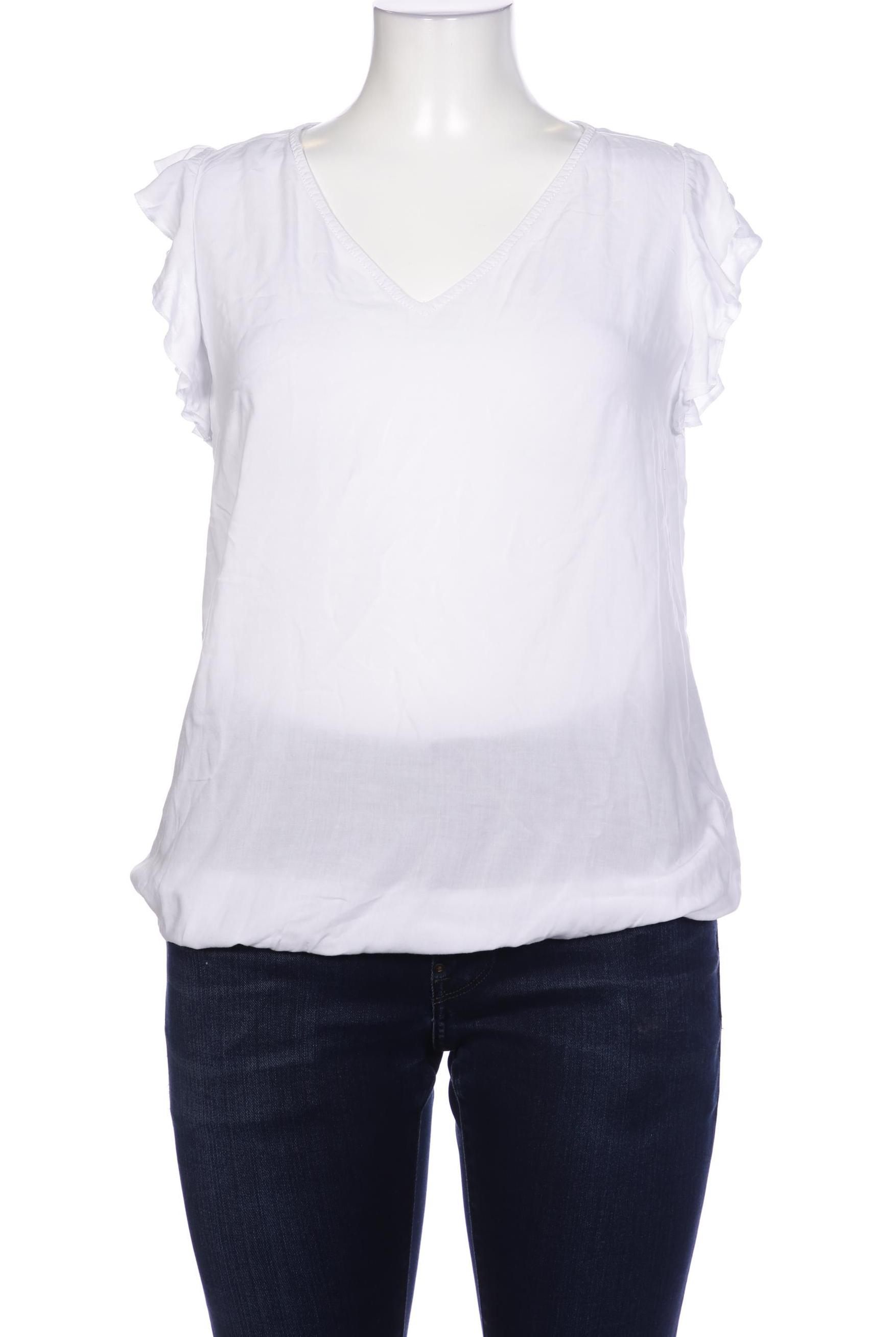 

s.Oliver Selection Damen Bluse, weiß, Gr. 44