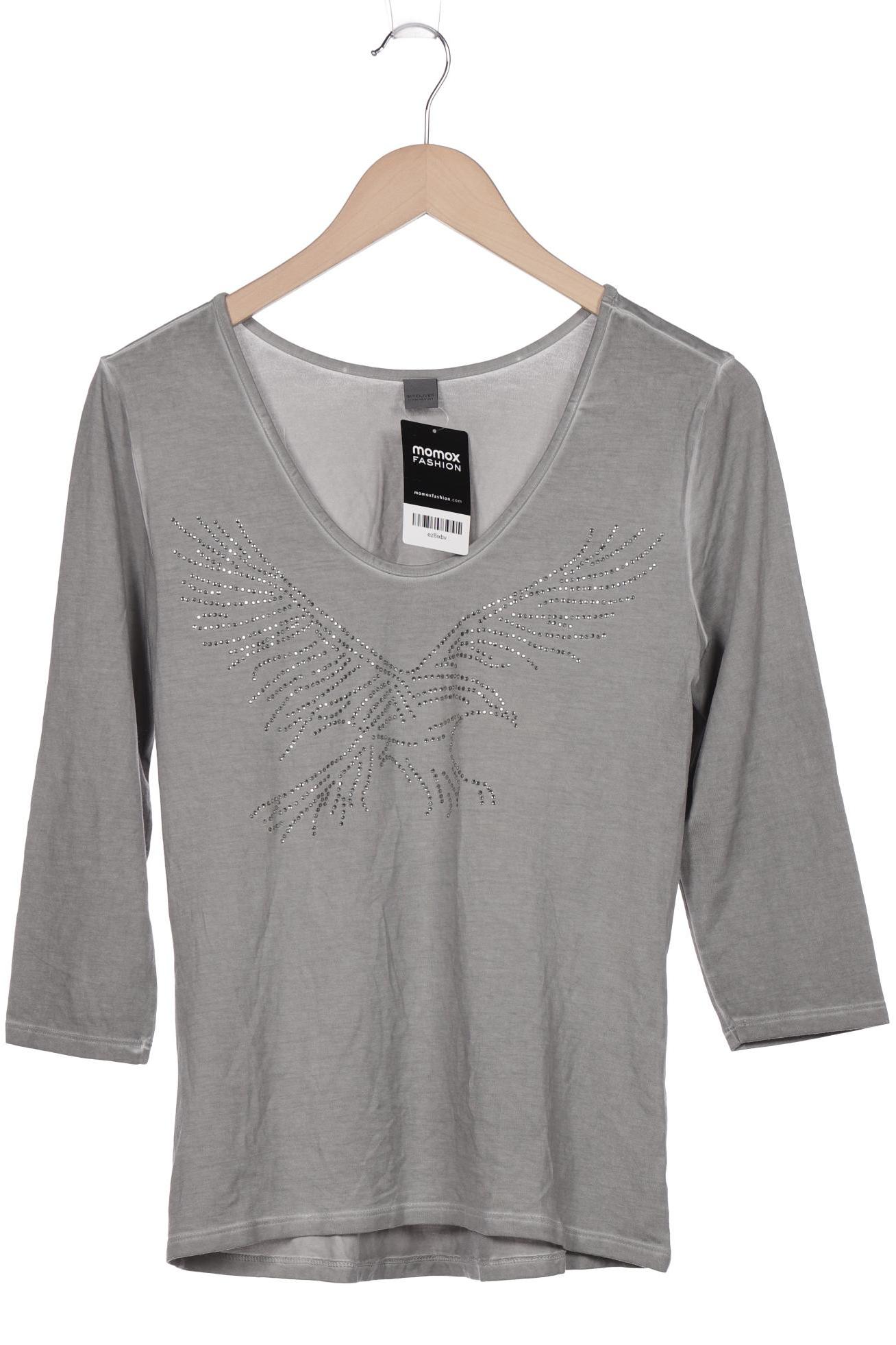 

s.Oliver Selection Damen Langarmshirt, grau