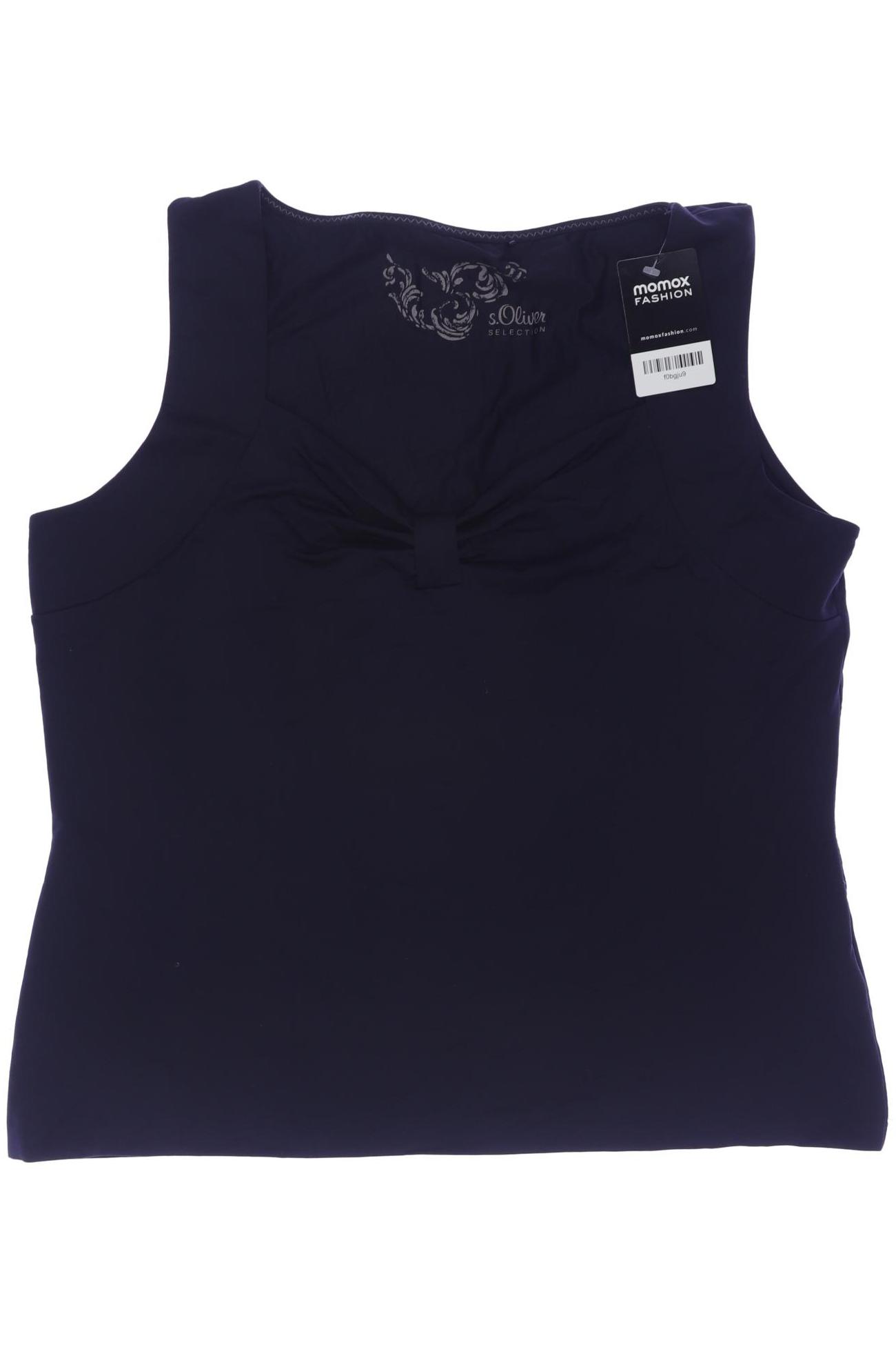 

s.Oliver Selection Damen Top, marineblau, Gr. 48